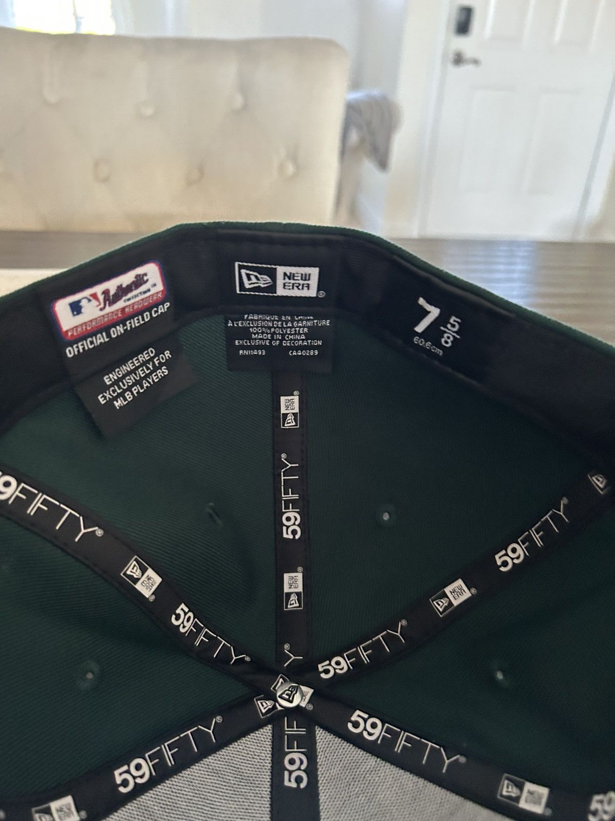 Colosseum Athletics × MLB × New Era New Era MLB Athletics fitted 7 5/8 Size ONE SIZE - 3 Thumbnail