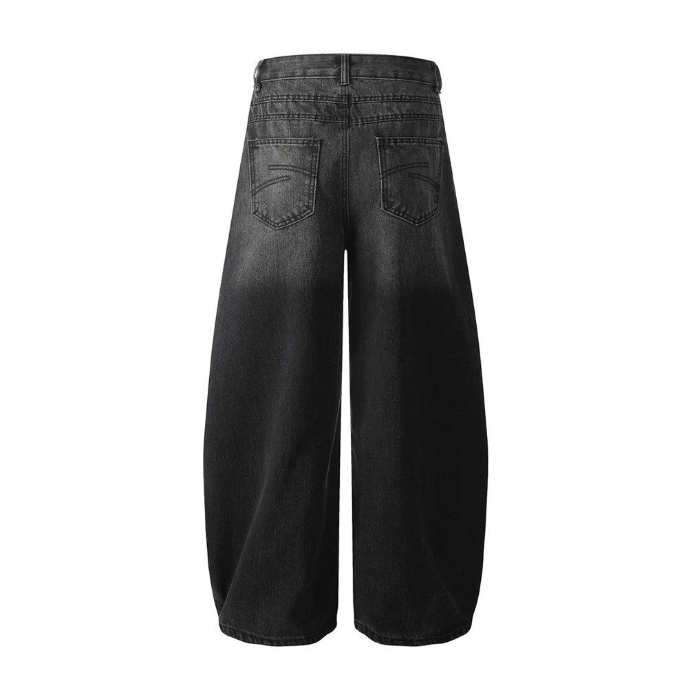 Vintage American retro distressed punk men's gradient scimitar jeans Size US 32 / EU 48 - 2 Thumbnail