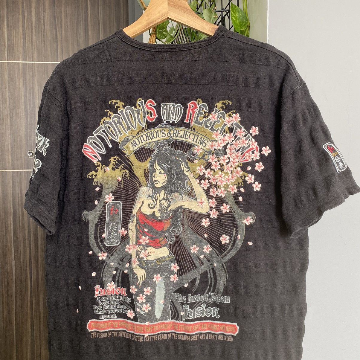 Bullet Noise Vintage Faded Y2K Bullet Noise ERD GRUNGE THRASHED OG TEE Size US L / EU 52-54 / 3 - 3 Thumbnail