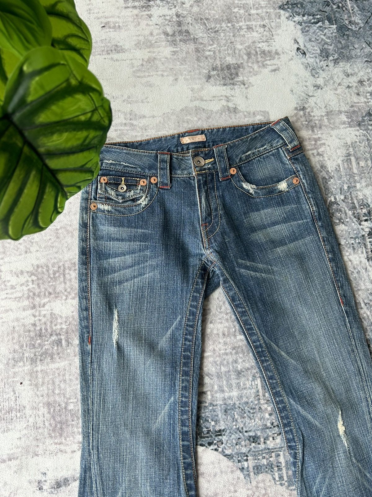Tornado Mart A.v.v Design Flared jeans Size 28" / US 6 / IT 42 - 3 Thumbnail