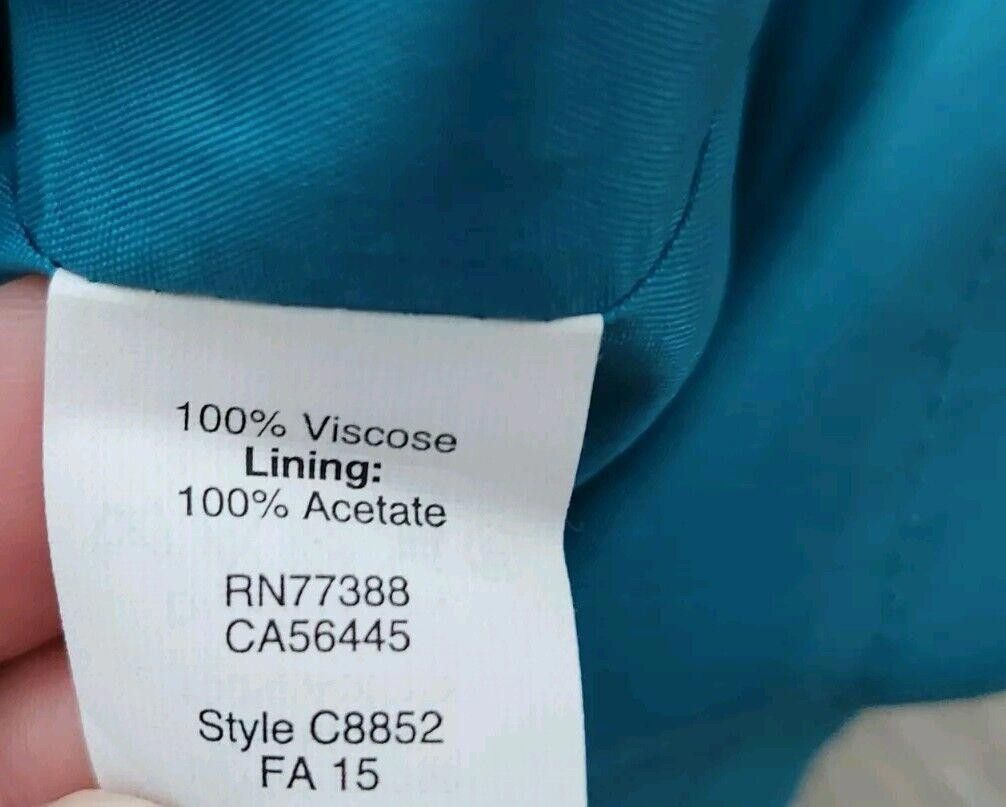 J.Crew J Crew Dress Size 0 Blue Aqua NWT summer Sheath Blouson Size XS / US 0-2 / IT 36-38 - 5 Thumbnail