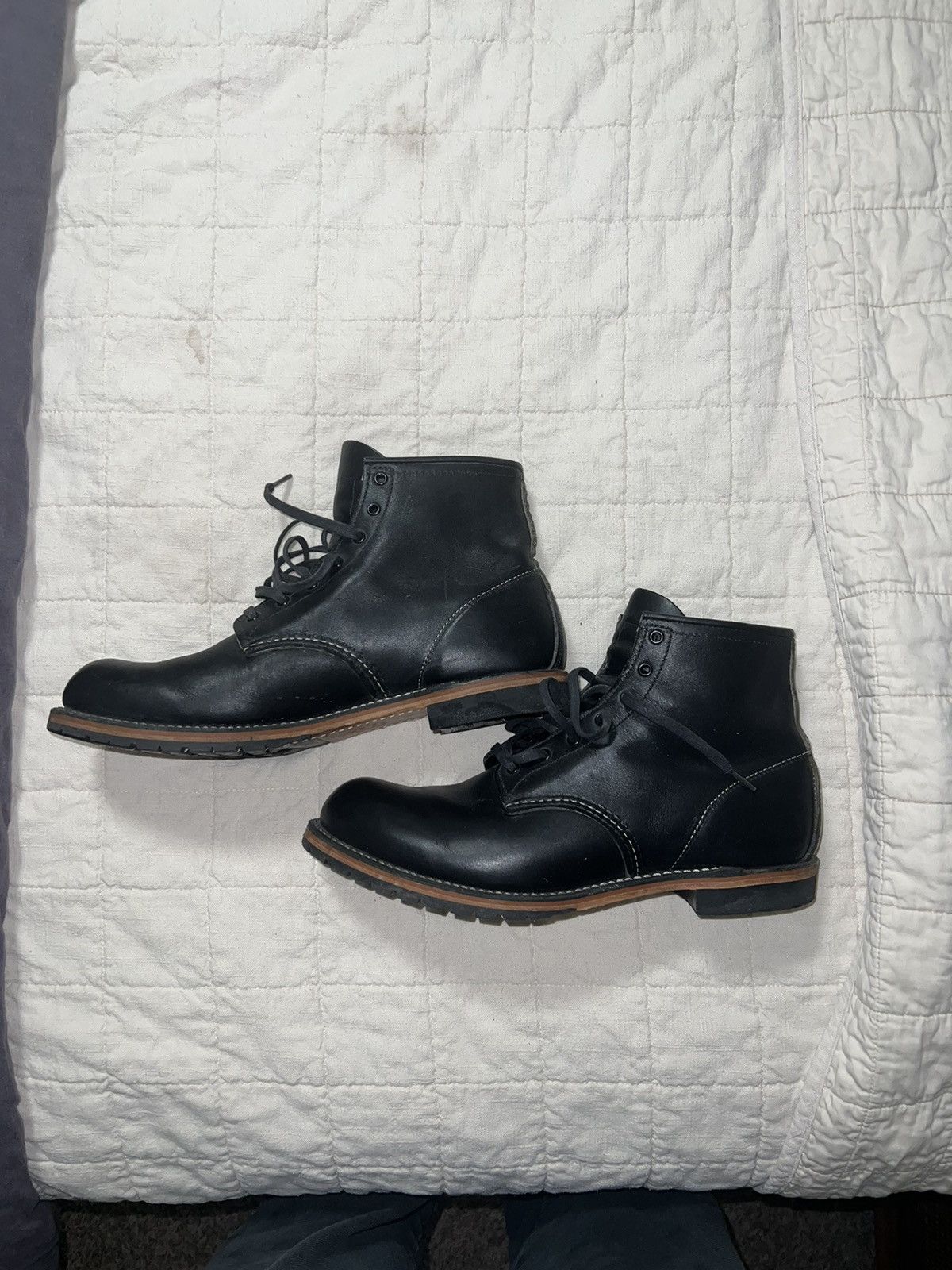 image of Red Wing 9014 Beckman Black Featherstone Shoes, Men's (Size 11.5)