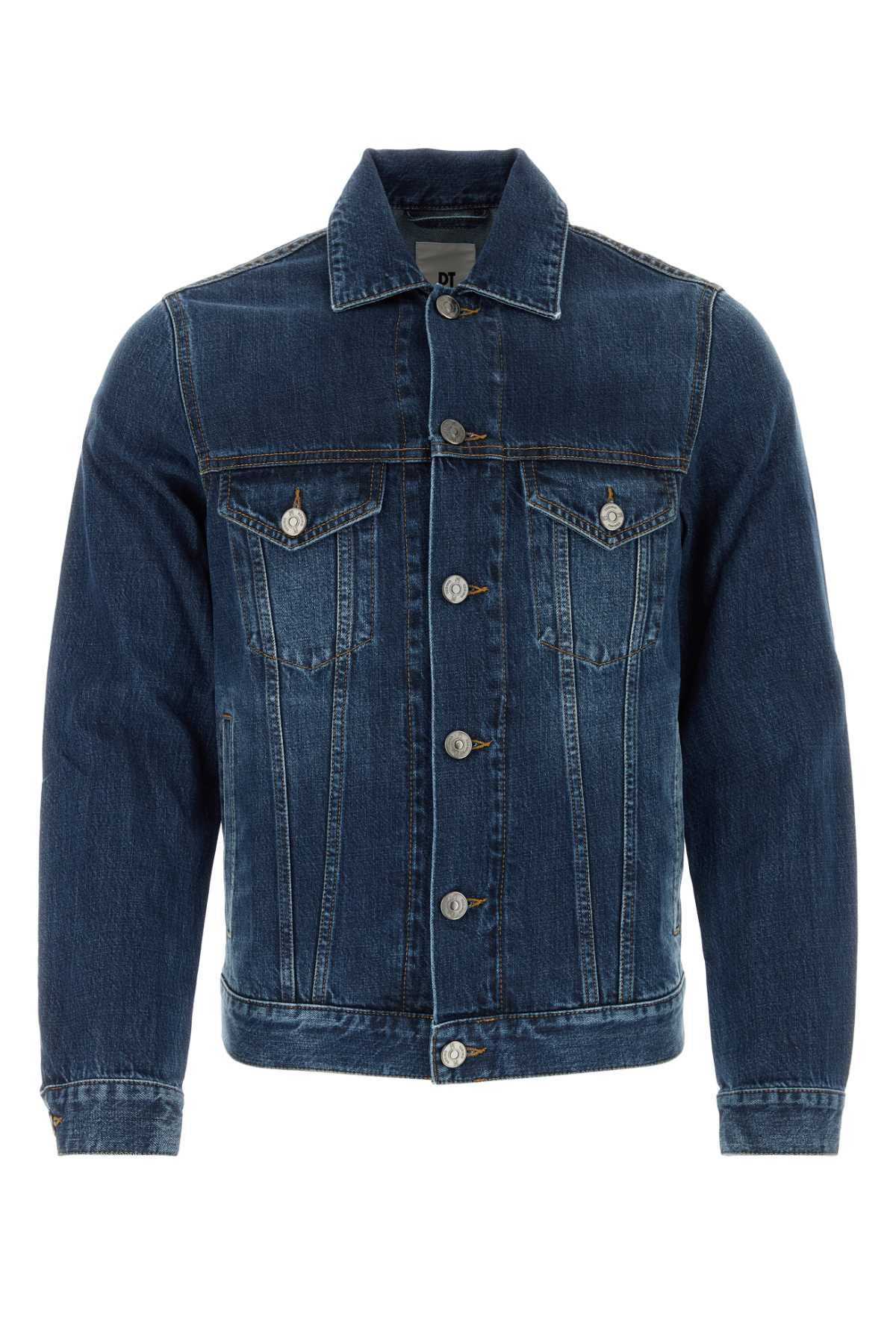 image of Pt Torino Denim Jacket in Blue, Men's (Size Small)