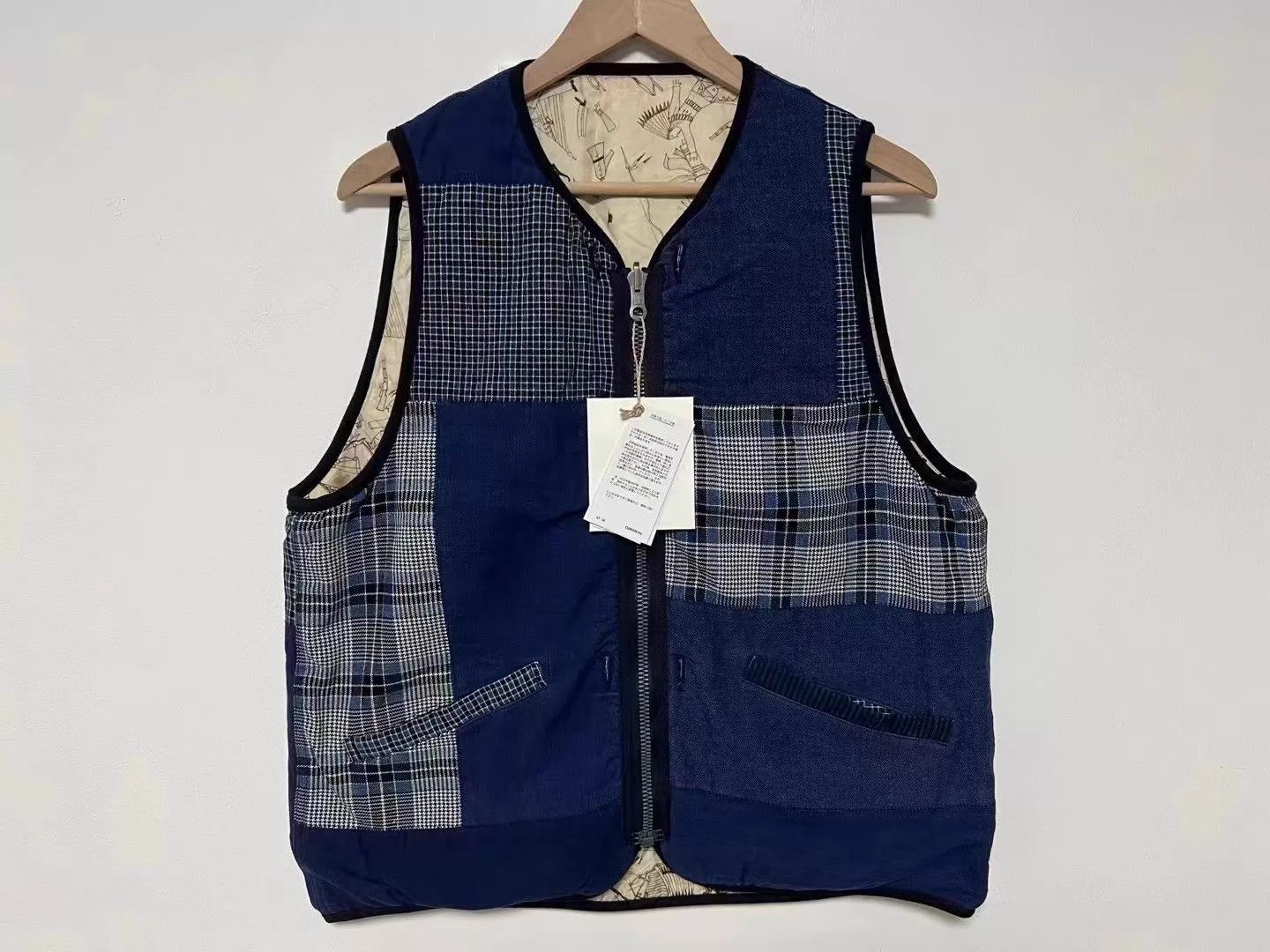 Visvim visvim 21AW ICT Iris Liner Vest Rev Buyi Riri Zip Size US M / EU 48-50 / 2 - 3 Thumbnail