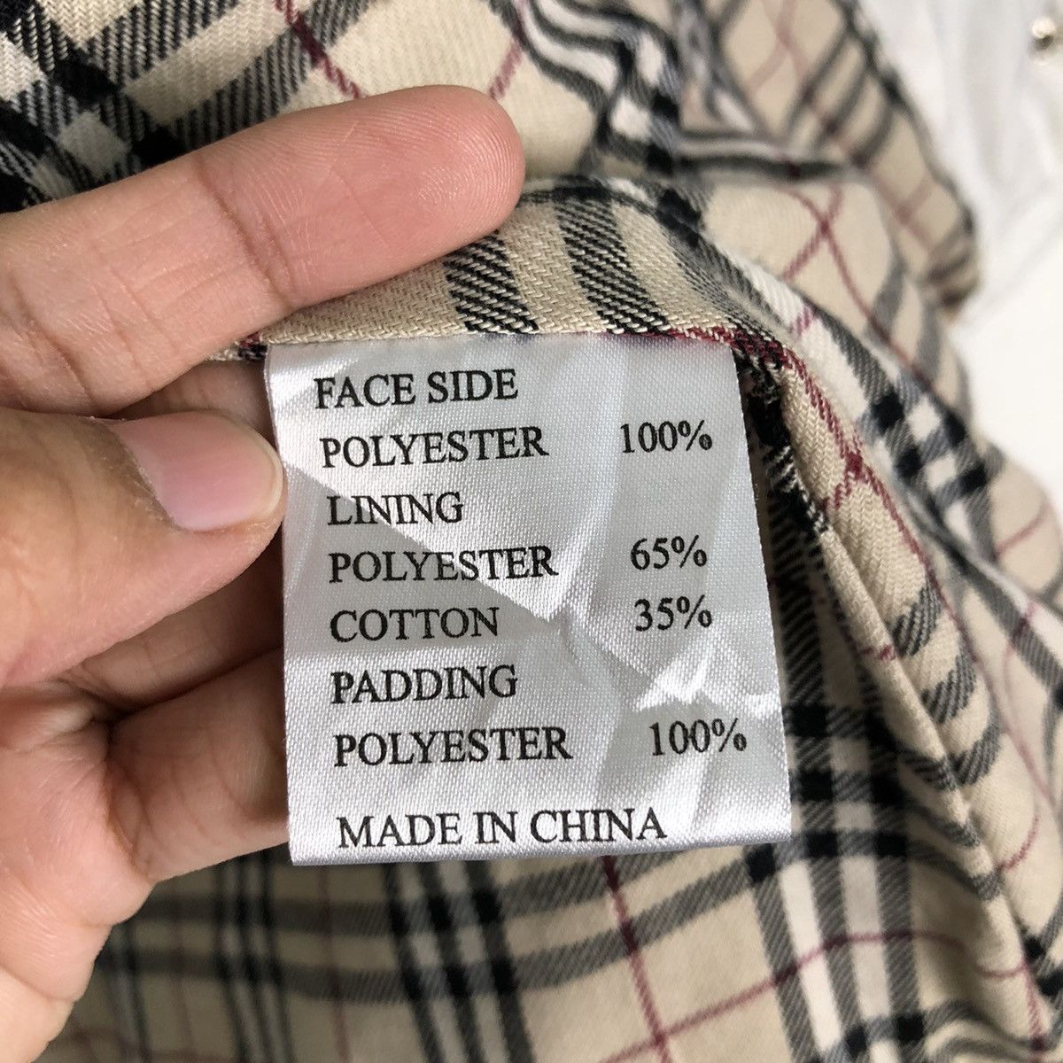 Burberry 🔥Vintage Burberrys Light Down Puffer Jacket Nova Check Size US L / EU 52-54 / 3 - 19 Thumbnail