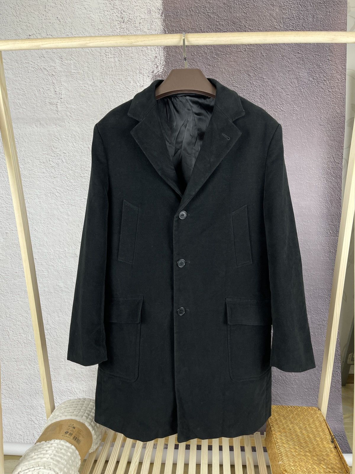 Versace Versace Jeans Couture vintage cotton single breasted coat Size US XL / EU 56 / 4 - 3 Thumbnail