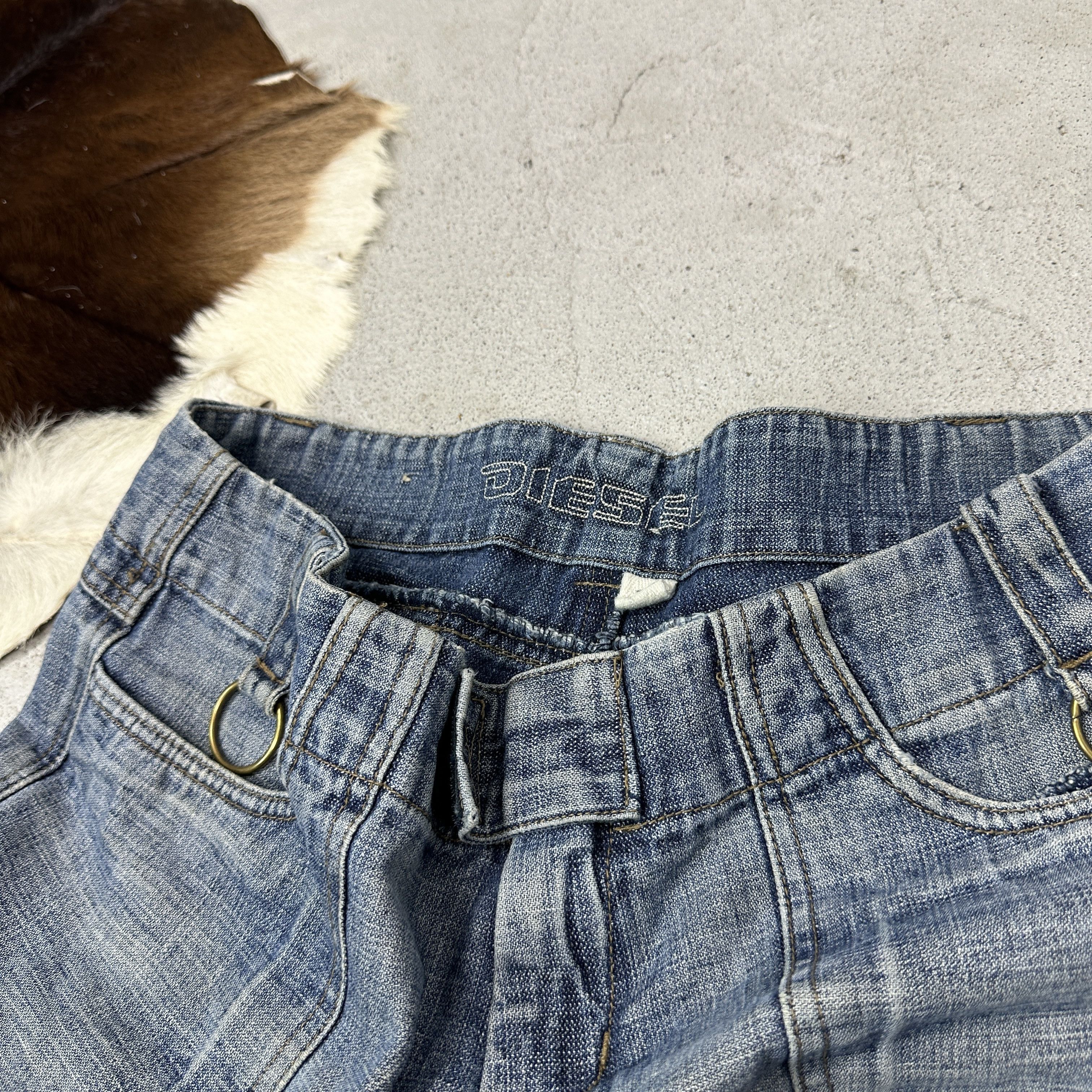 Diesel Vintage Denim Streetwear Diesel Capri Jeans Y2K Size 32" / US 10 / IT 46 - 7 Thumbnail