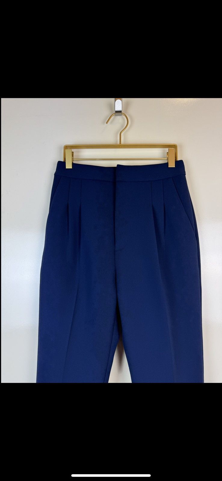Self-Portrait Self portrait high waist pleated trousers suit pants US4 S Size 27" / US 4 / IT 40 - 3 Thumbnail