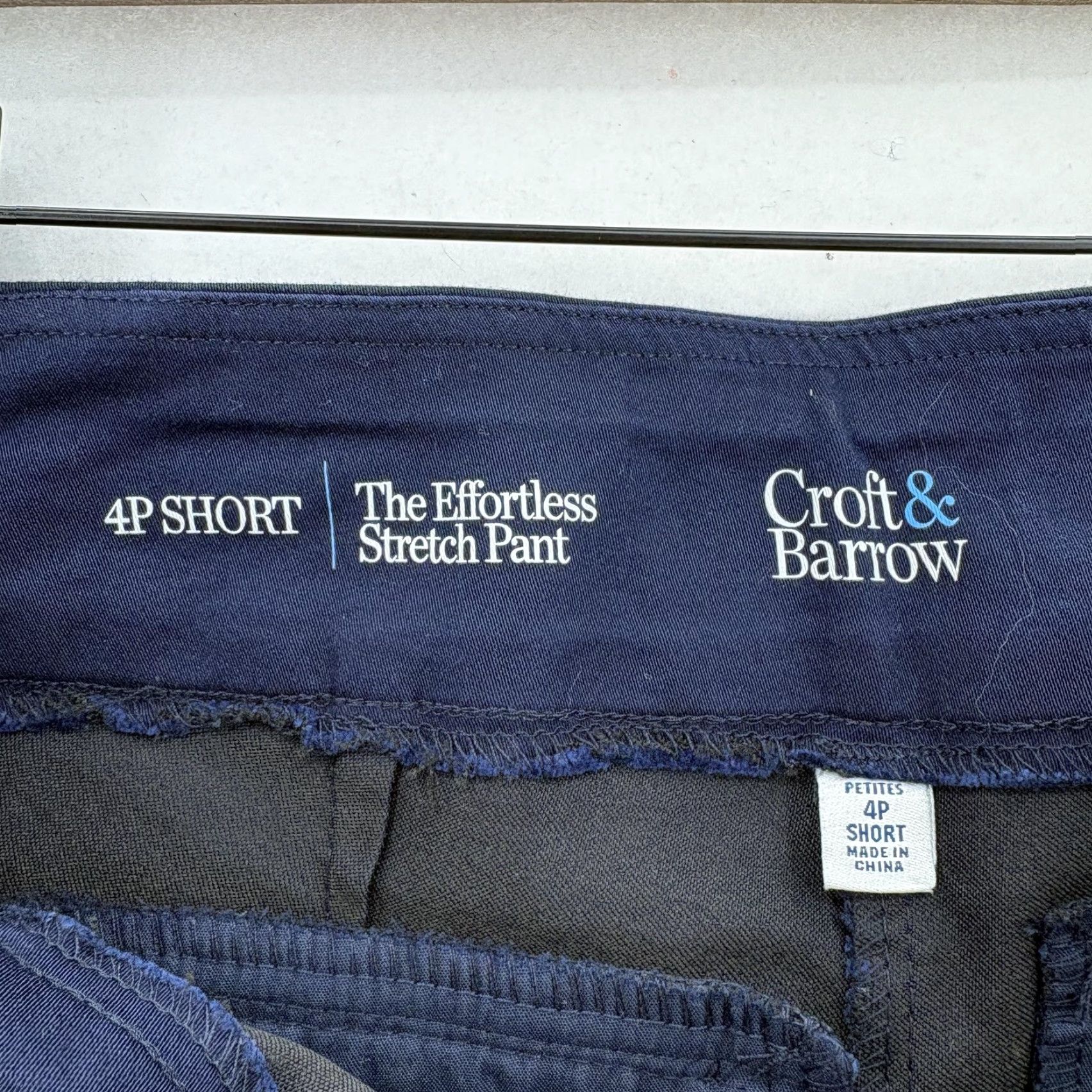 Croft & Barrow Croft & Barrow Pants Womens 4P Short Navy Effortless Stretch Bootcut Comfort NWT Size 27" / US 4 / IT 40 - 5 Thumbnail