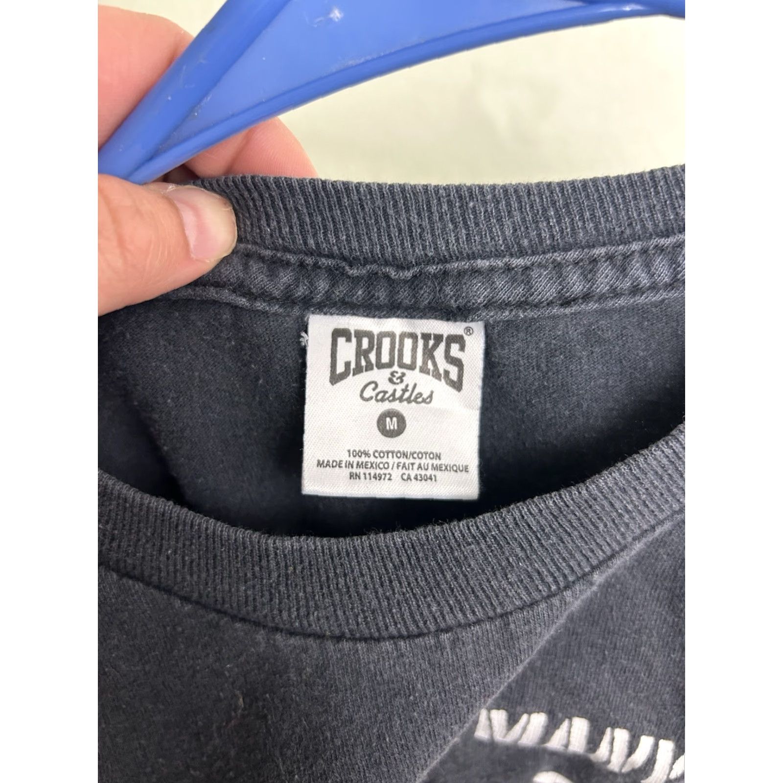 Crooks & Castles Crooks & Castles Skull T-Shirt Faded Black Medium User: Crooks & Castles Skull T-Shirt Faded Black Medium Size US M / EU 48-50 / 2 - 7 Thumbnail