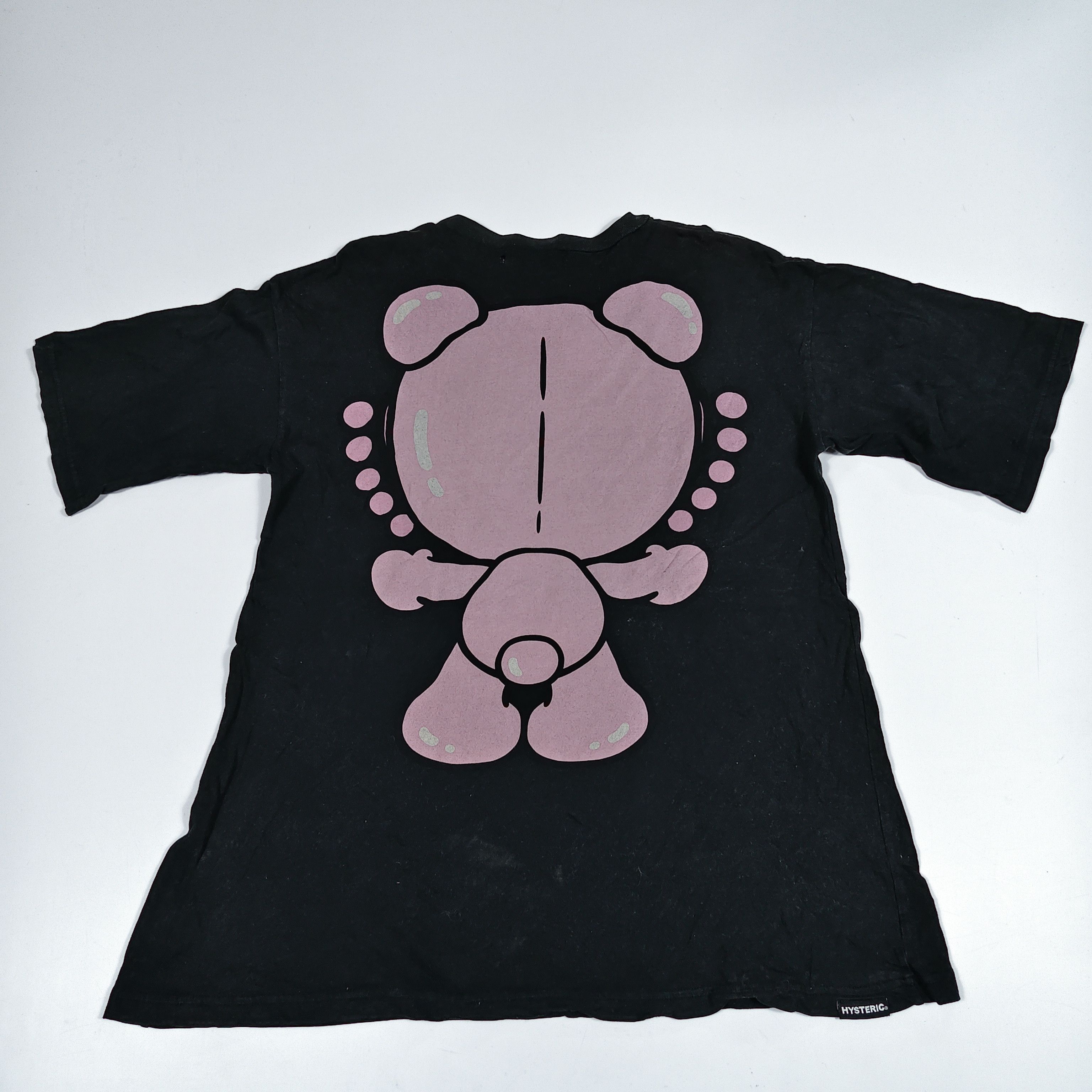 Hysteric Glamour Hysteric Glamour Baby Angel Black Pink Bear Graphic Y2K #F Size US M / EU 48-50 / 2 - 2 Thumbnail