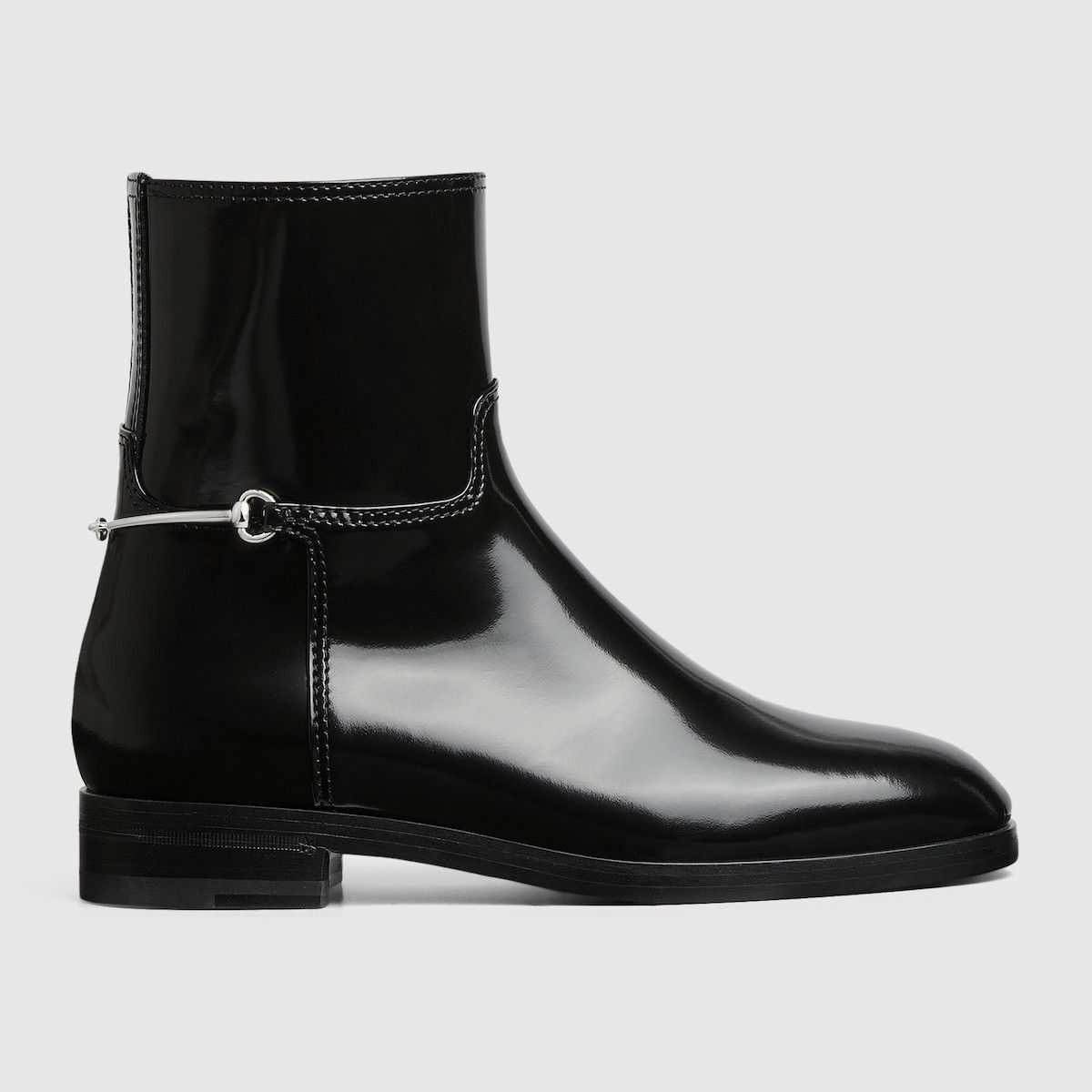 Gucci o1loc1c0226 811375 Women's Slim Horsebit Ankle Boots Size US 8 / IT 38 - 1 Thumbnail