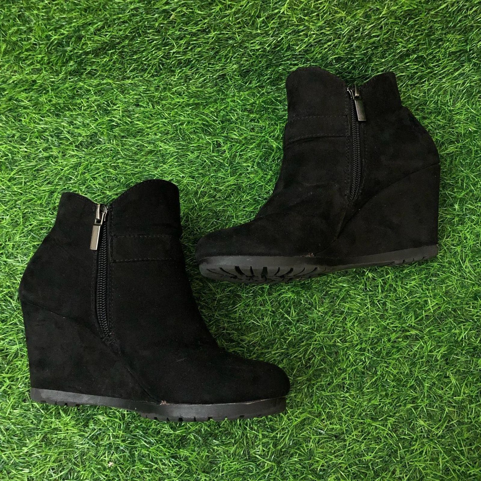 Other Women’s Black Nicole Ankle Booties Size US 5 / IT 35 - 3 Thumbnail