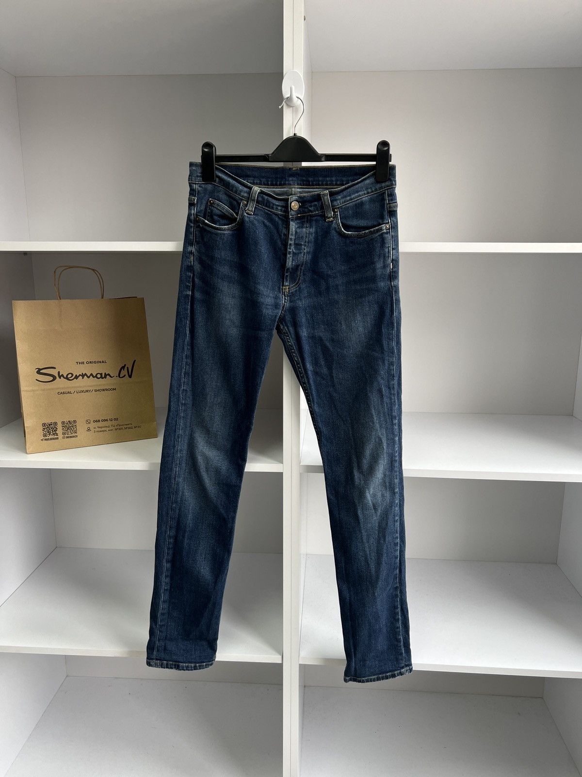 Carhartt × Vintage Vintage Carhartt Blue Denim Jeans Size US 30 / EU 46 - 2 Thumbnail