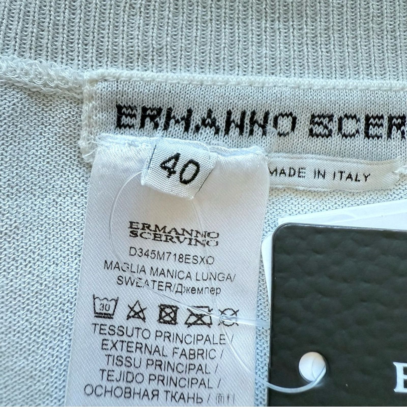 Ermanno Scervino NWT! Ermanno Scervino women top size 40IT or 4US 950$ Size S / US 4 / IT 40 - 11 Thumbnail