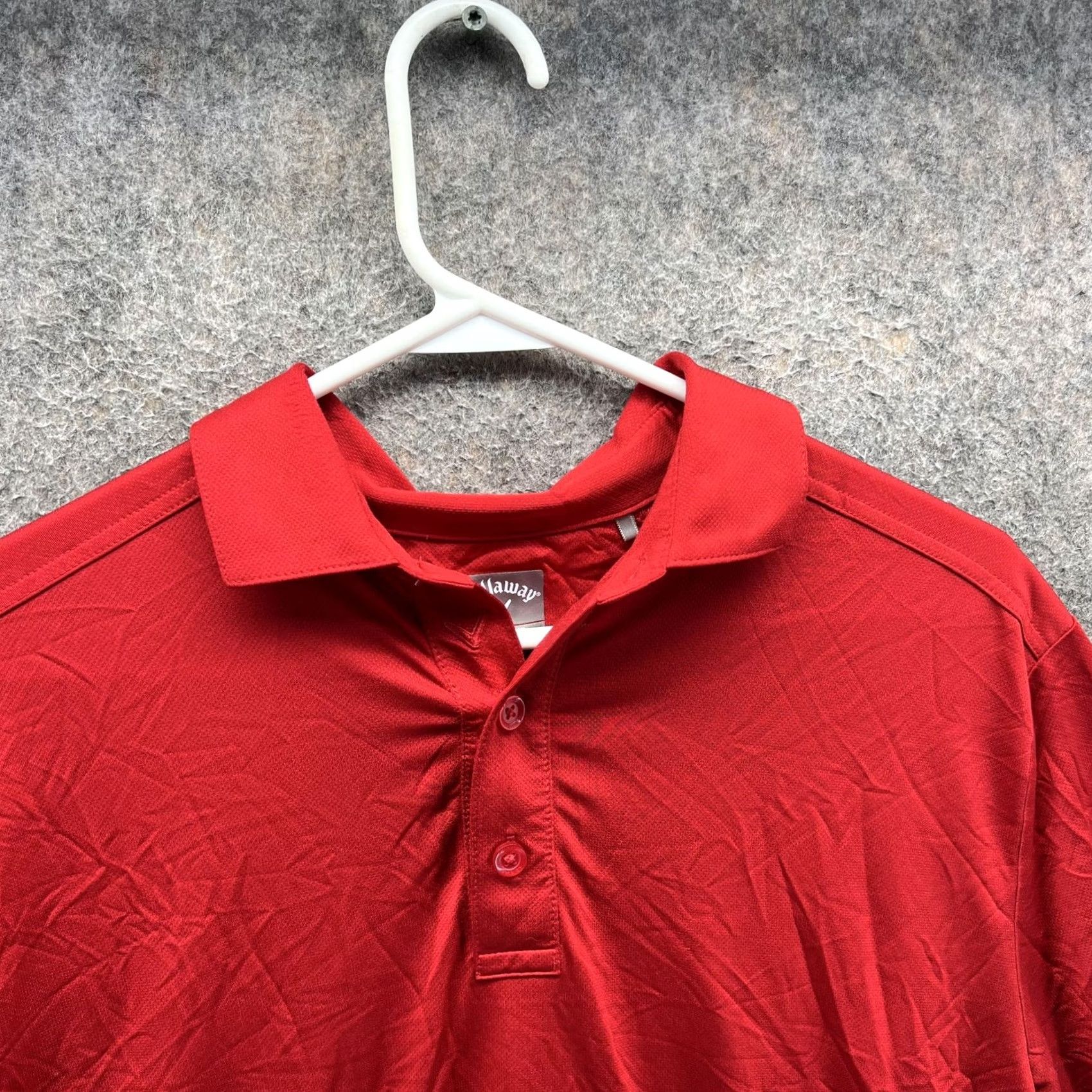 Callaway Callaway Shirt Mens Small Red Opti-Dri Golf Polo Moisture Wicking Short Sleeve Mens Red Opti-Dri Polo Size US S / EU 44-46 / 1 - 7 Thumbnail