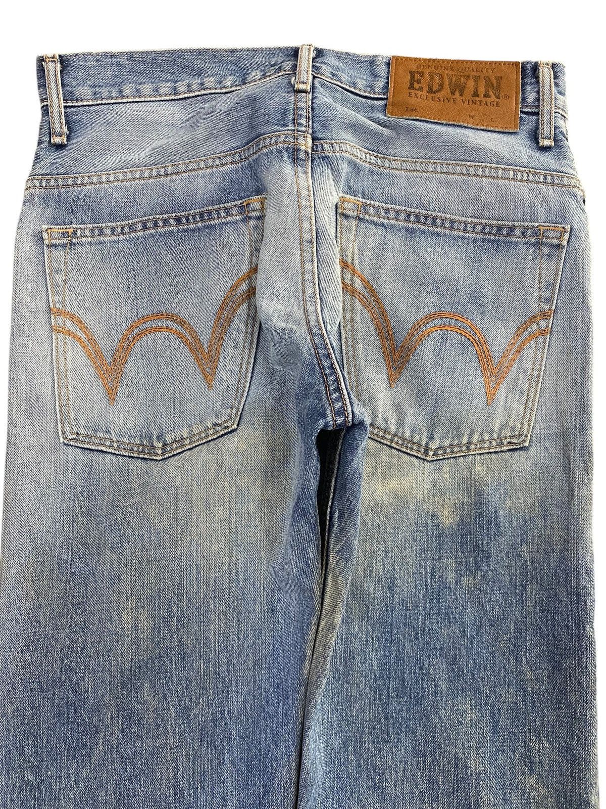 Edwin Edwin Mud Wash Style Straight Leg Jeans Size US 30 / EU 46 - 4 Thumbnail