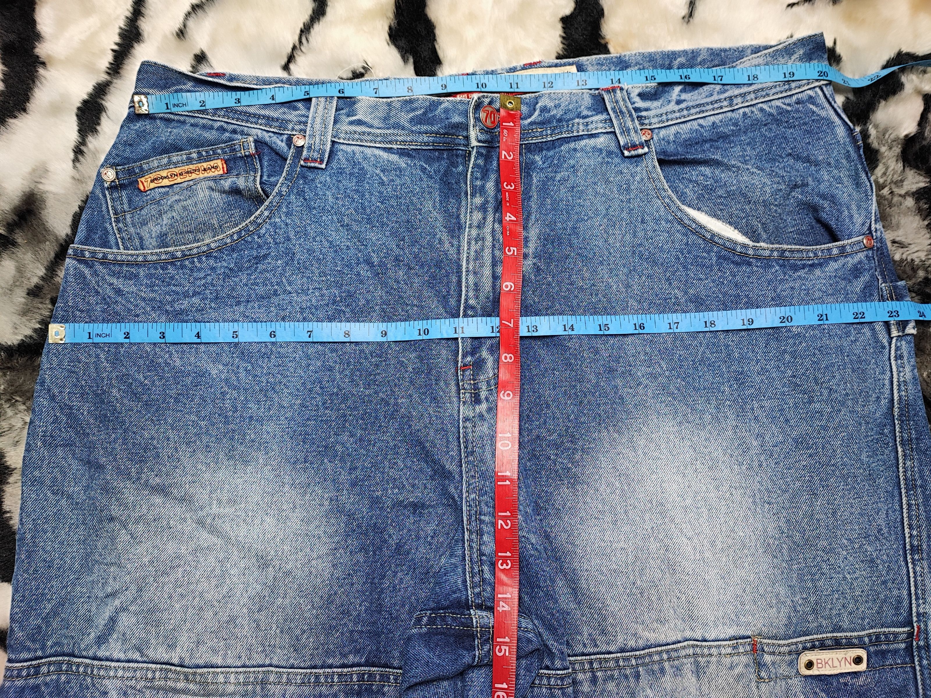 Brooklyn Xpress BAGGY DOUBLE KNEE VINTAGE Y2K BROOKLYN XPRESS JEANS Size US 40 / EU 56 - 25 Thumbnail