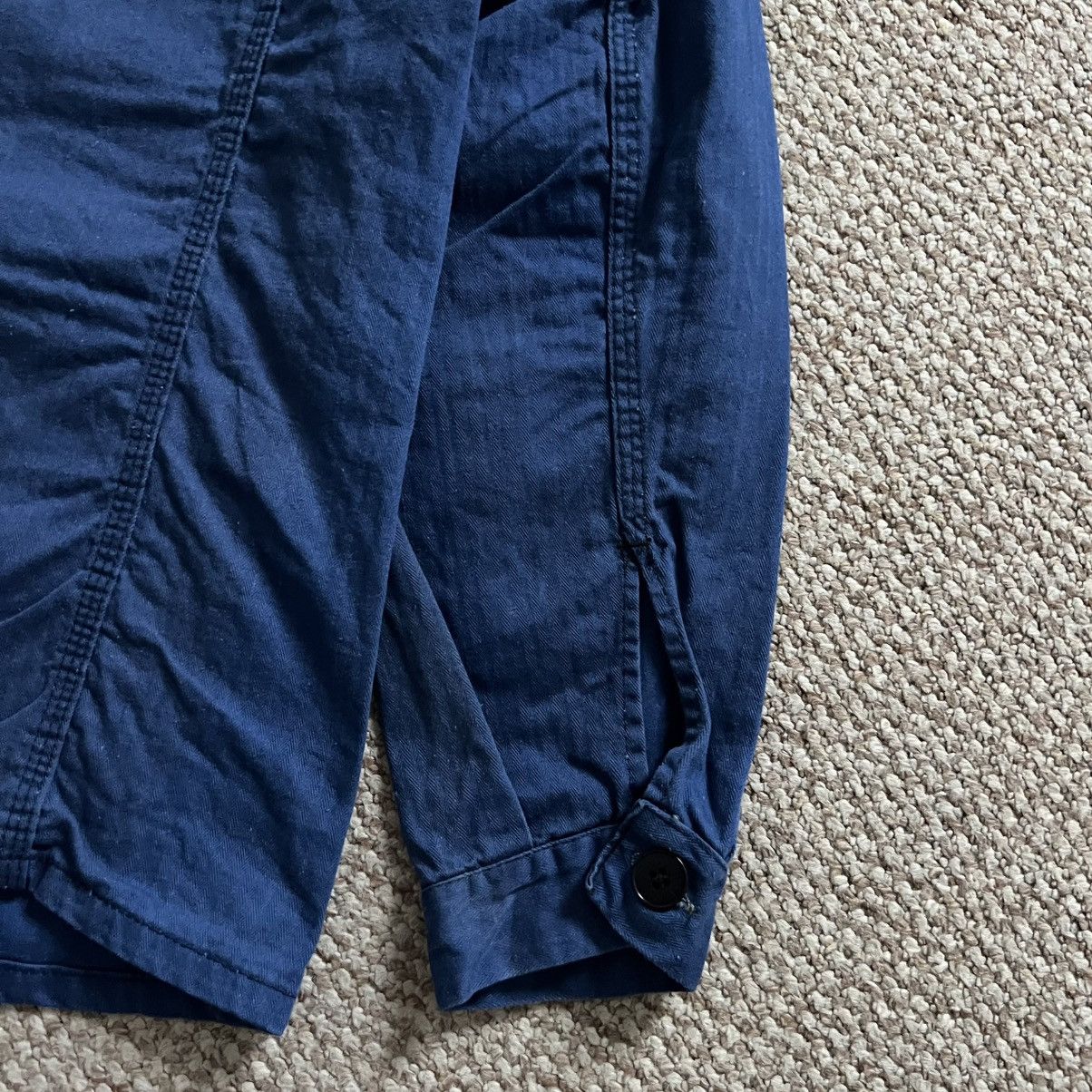 Vintage German herringbone hbt sun faded works vintage jacket Size US L / EU 52-54 / 3 - 11 Thumbnail