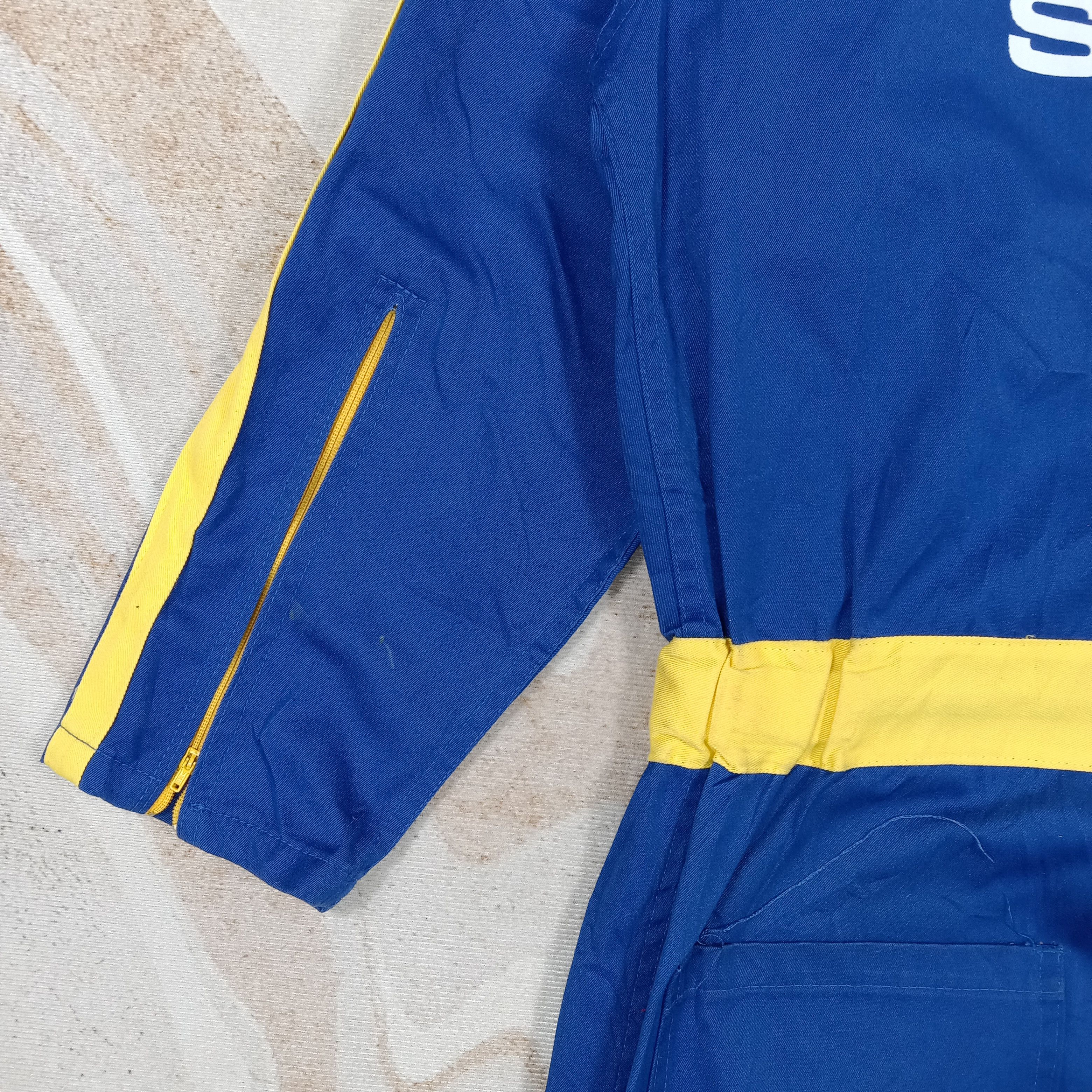 Japanese Brand Subaru Rally Team Racing Work Coverall Jacket C274N6 Size US L / EU 52-54 / 3 - 3 Thumbnail