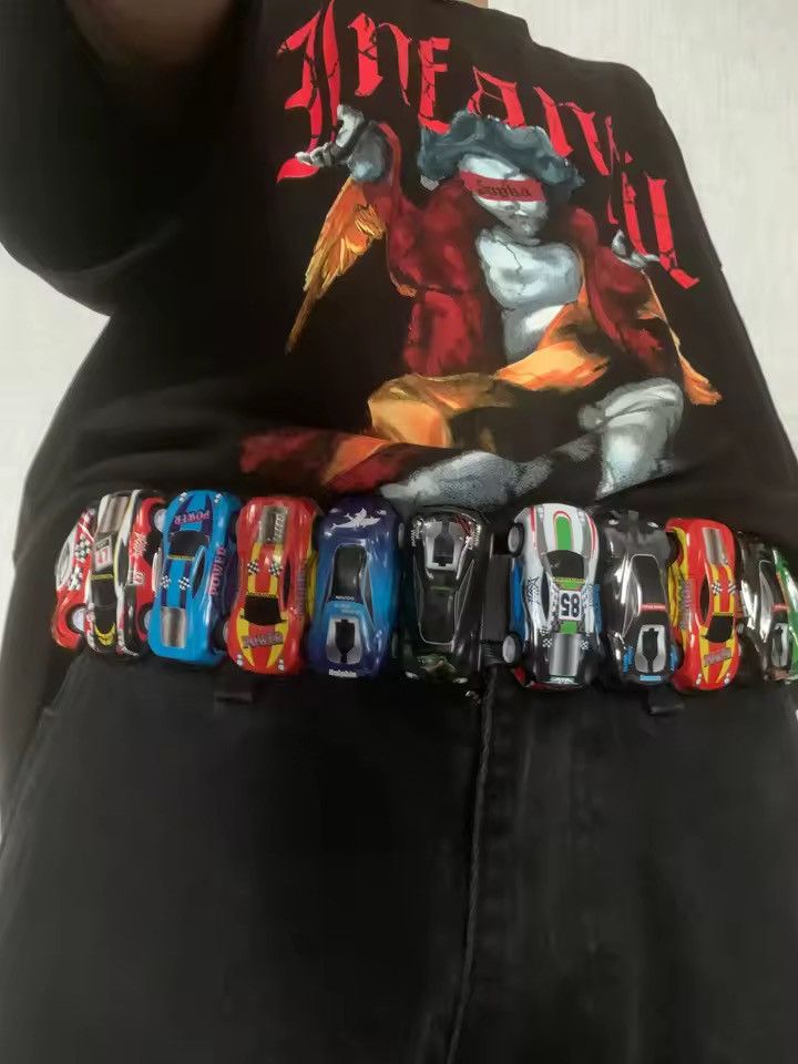Other Custom Y2K Hot Wheels Toy Car Belt Kidcore Punk Accessory Size ONE SIZE - 5 Thumbnail