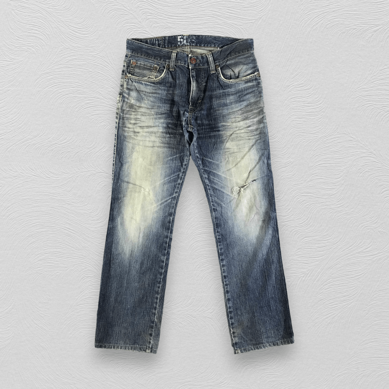 Edwin Edwin Blue Trip Jeans Faded Blue Denim KJ3008 Size US 32 / EU 48 - 1 Thumbnail