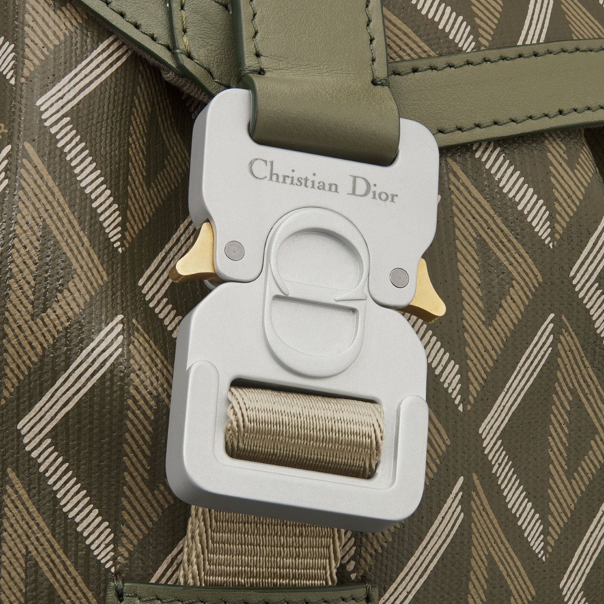 Dior o1bcso1str0226 Size:OS/Hit The Road Backpack in Khaki Green Size ONE SIZE - 5 Thumbnail
