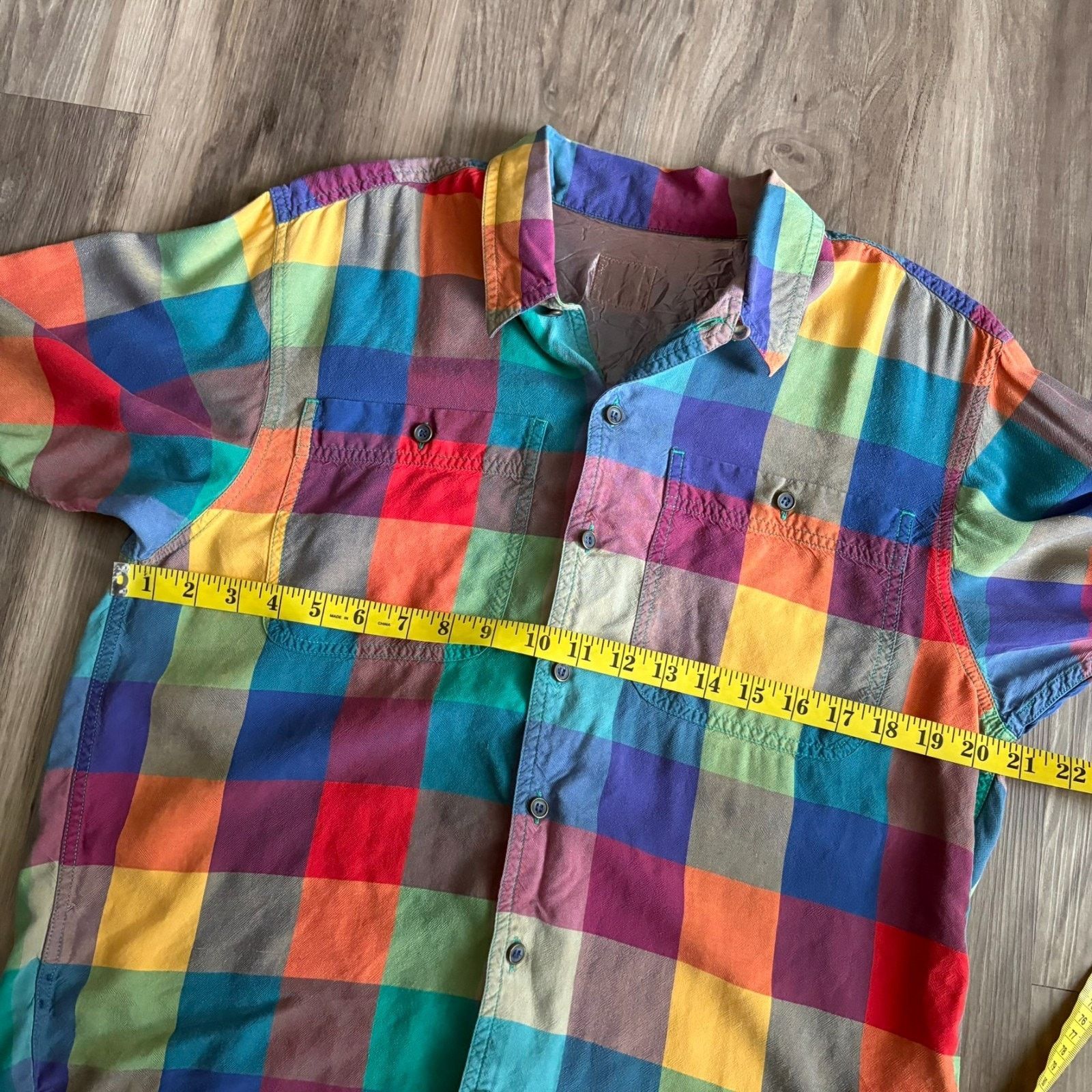 Vintage Vintage 1970s Loop Collar Button Down Shirt Men's Size M Size US M / EU 48-50 / 2 - 7 Thumbnail