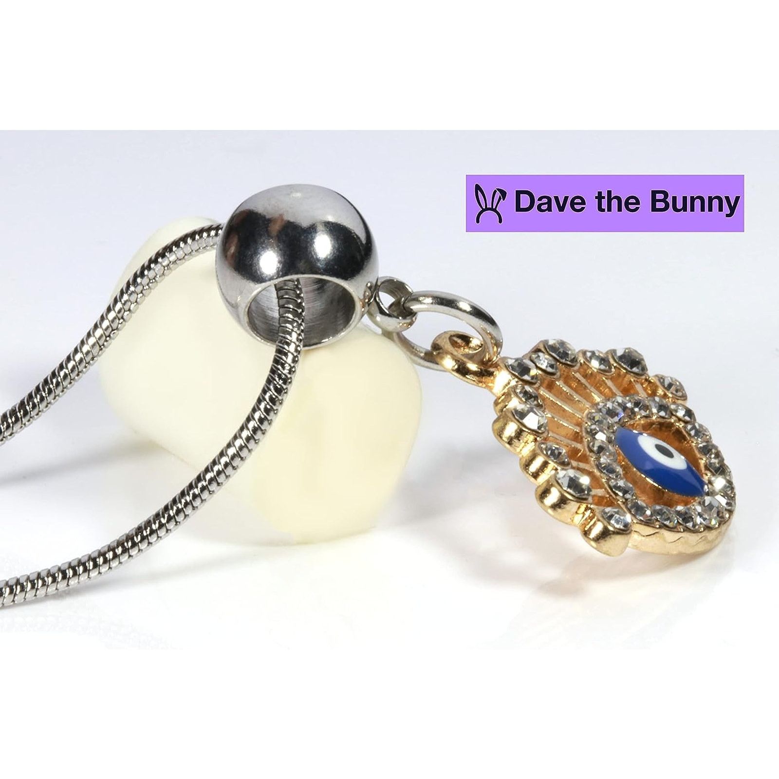 & Other Stories Evil Eye Necklace - Evil Eye Jewelry Charm Pendant Size ONE SIZE - 5 Thumbnail