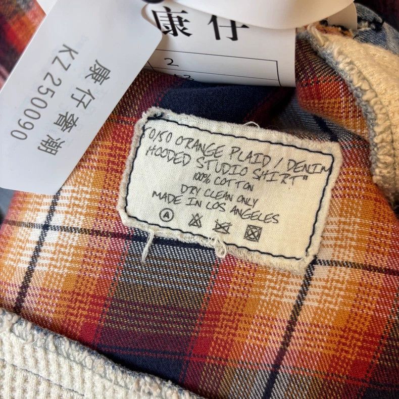 Greg Lauren Greg Lauren size2 Splicing hooded sweatshirt Size US S / EU 44-46 / 1 - 4 Thumbnail