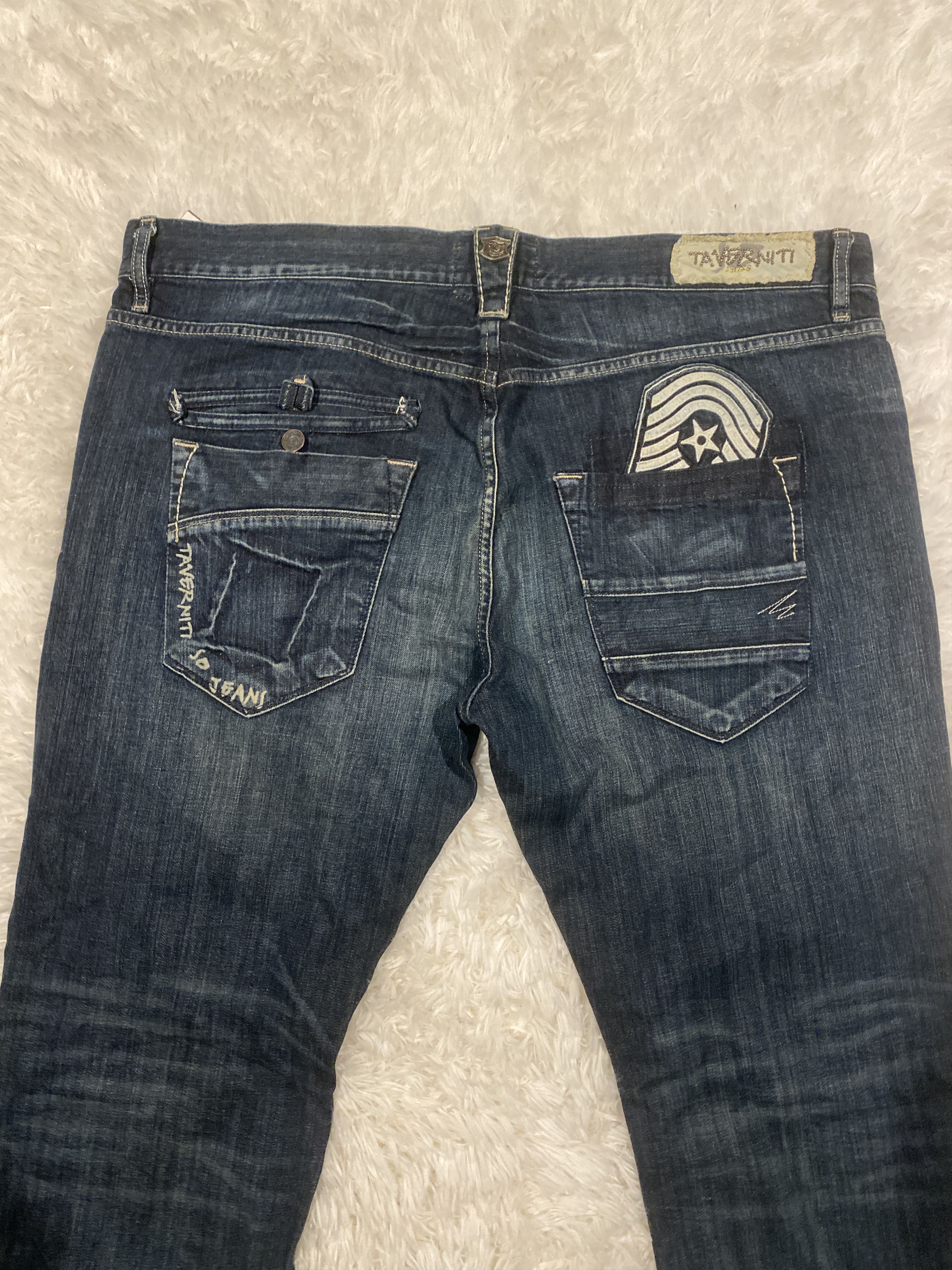 Taverniti Vintage Taverniti SO Embroidered Y2K Jeans By Jimmy Taverni Size US 42 / EU 58 - 12 Thumbnail