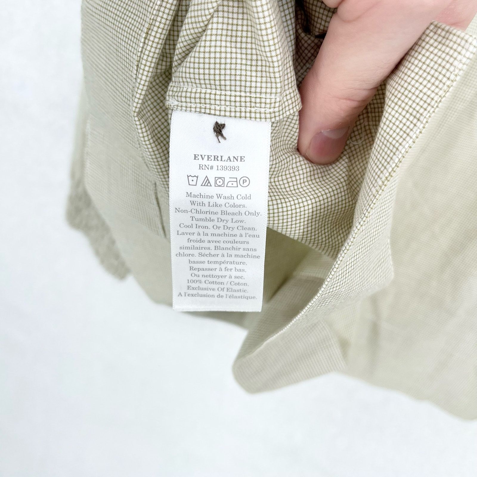 Everlane Everlane The Funnel-Neck Smock Button Back Top Business Size XS / US 0-2 / IT 36-38 - 5 Thumbnail