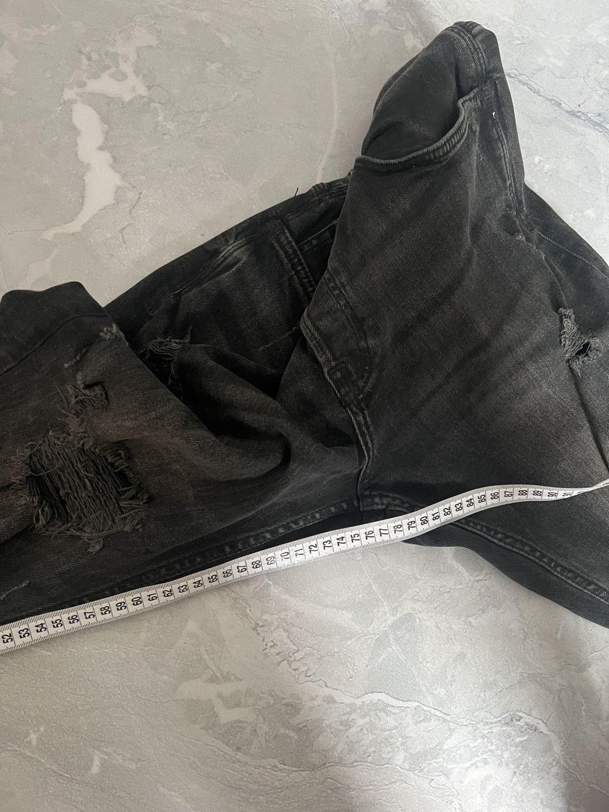 Vintage Number Nine Style Vintage Washed / Distressed Archive Glam Size US 34 / EU 50 - 7 Thumbnail