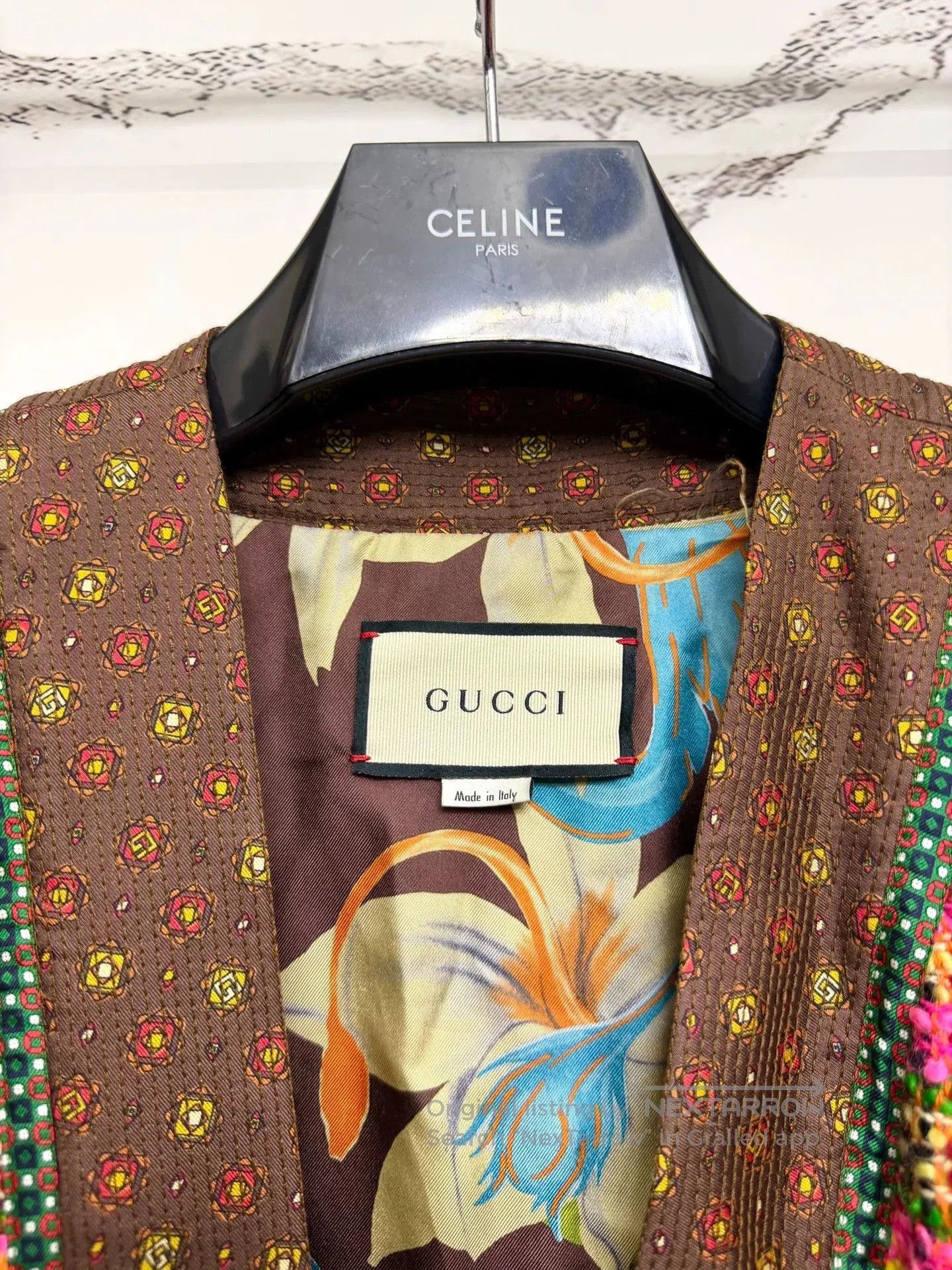 Gucci Gucci Tweed Colorful Plaid Coat. Size M / US 6-8 / IT 42-44 - 2 Thumbnail