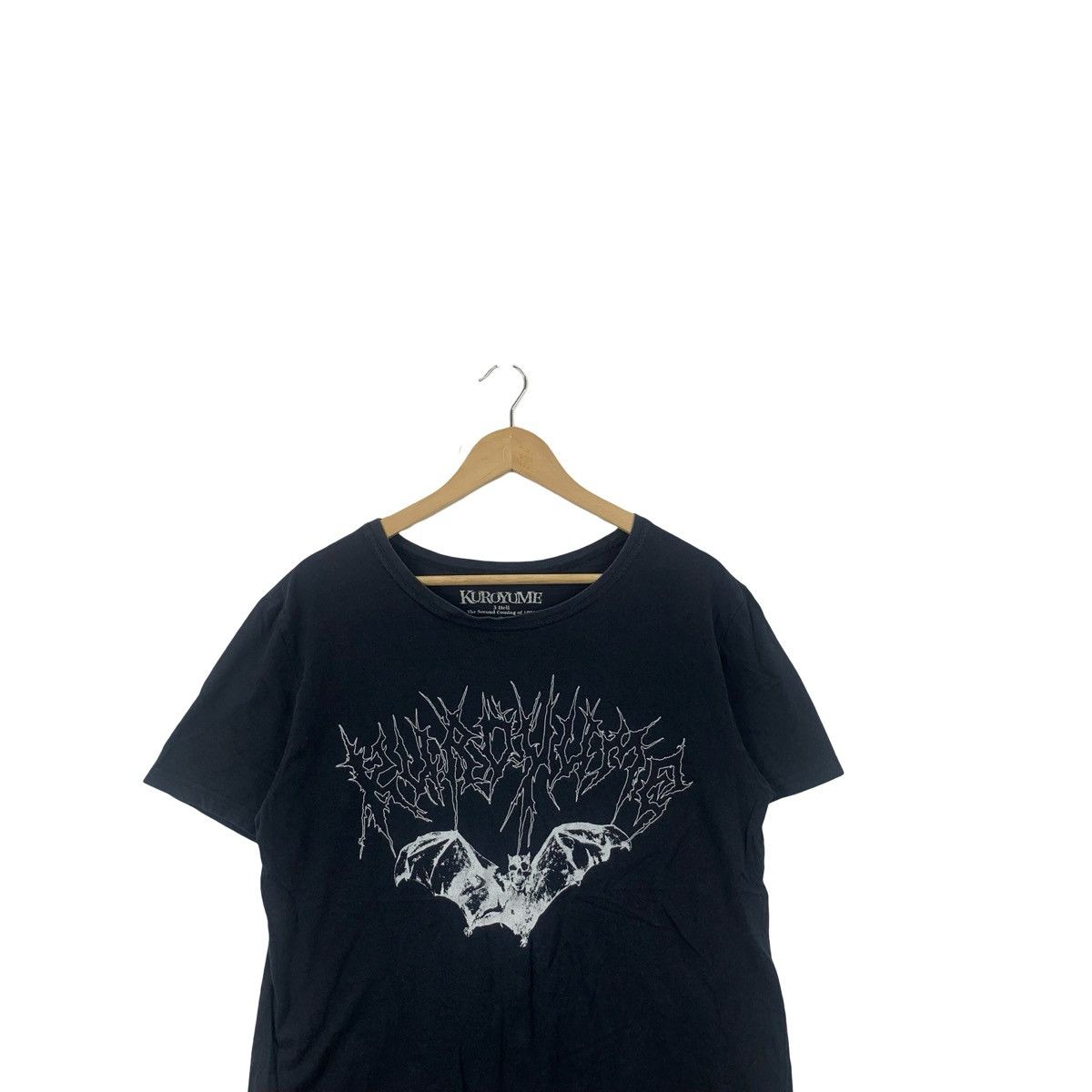 Band Tees Vintage KUROYUME METAL GRAPHIC Gothic Bat Print Style Size US M / EU 48-50 / 2 - 2 Thumbnail