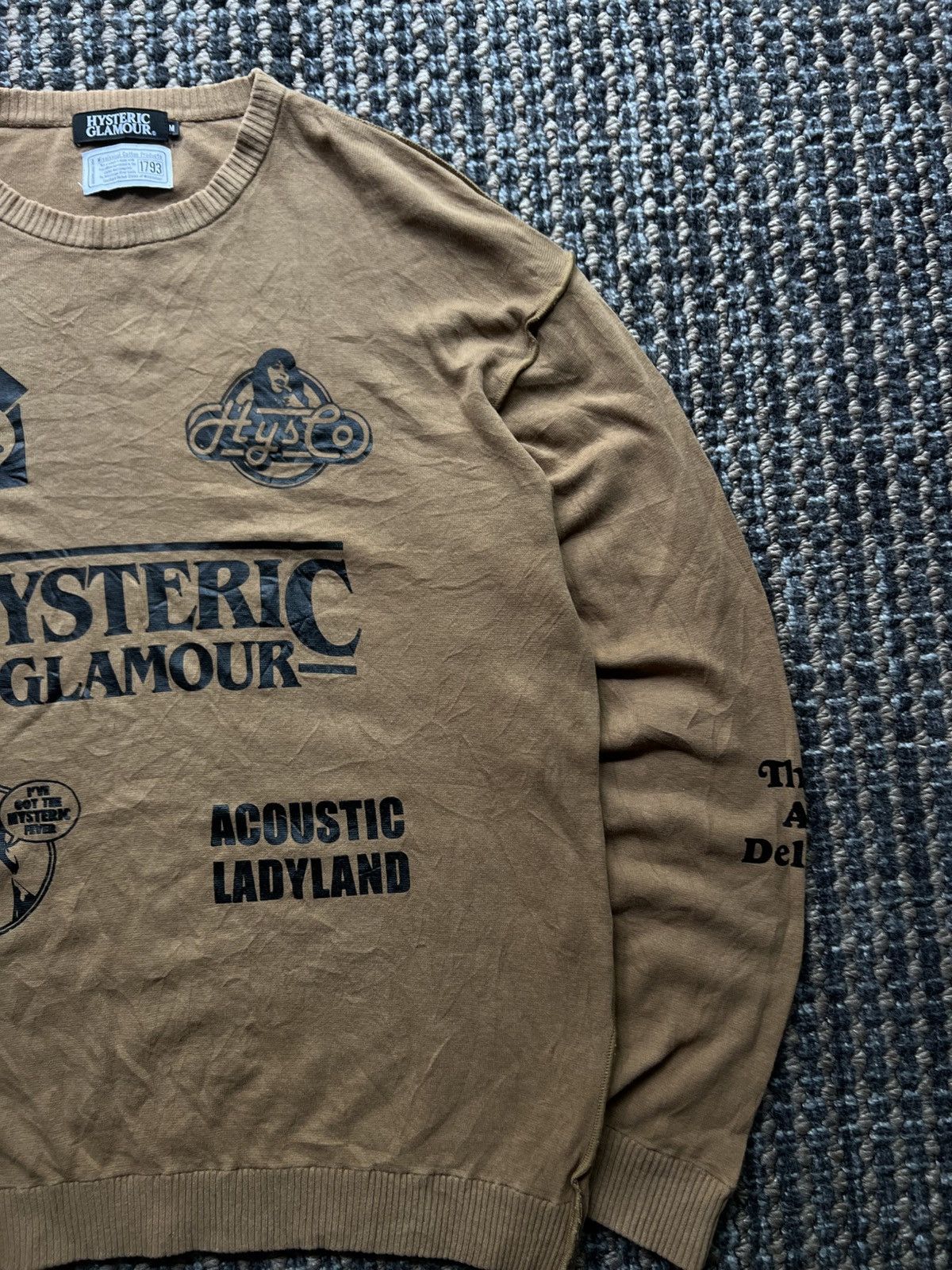 Hysteric Glamour Hysteric Glamour Acoustic Ladyland Sweater Rare Y2K Size US M / EU 48-50 / 2 - 3 Thumbnail