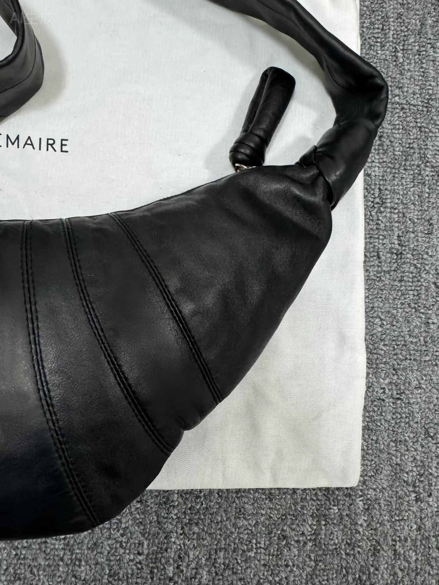 Lemaire Lemaire black Croissant bag Size ONE SIZE - 3 Thumbnail