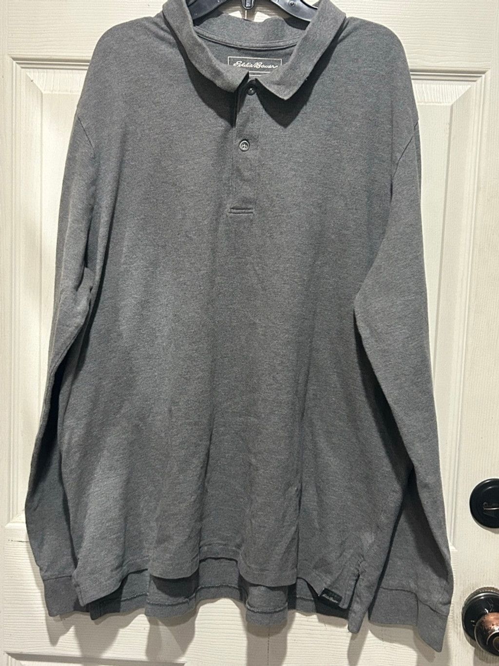 Eddie Bauer Men's Eddie Bauer Polo Shirt XXL Gray Size US XXL / EU 58 / 5 - 1 Thumbnail