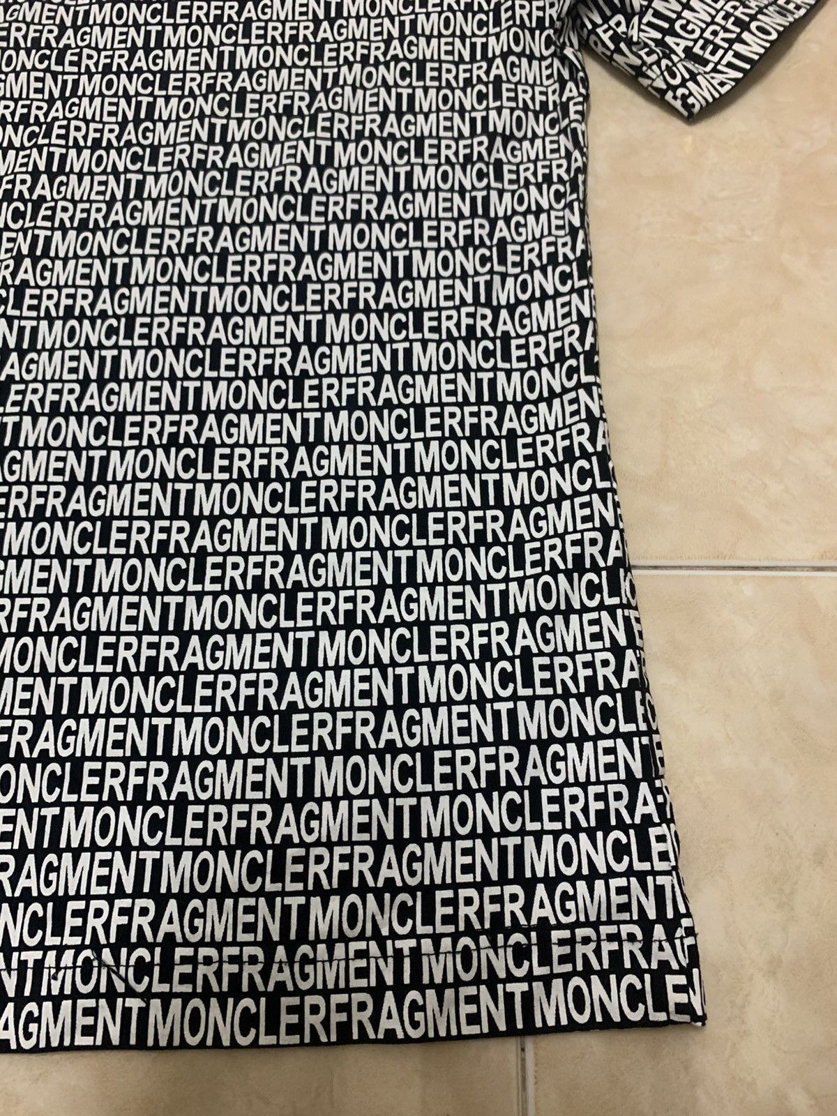 Fragment Design × Moncler Tshirt Moncler x Fragment x palm angels Size US M / EU 48-50 / 2 - 8 Thumbnail