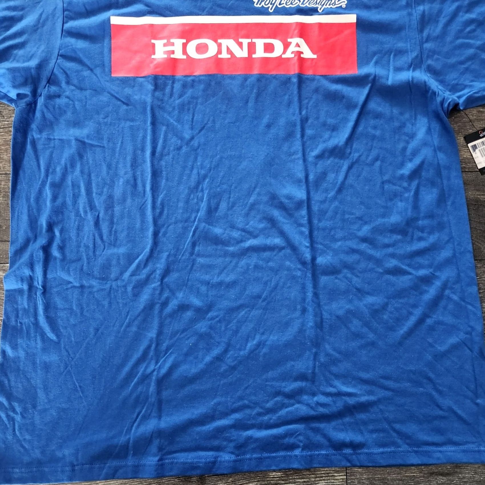 Vintage Troy Lee Designs Honda T Shirt Tee Mens 2XL XXL BLUE NEW W/ TAGS Size US XXL / EU 58 / 5 - 2 Thumbnail
