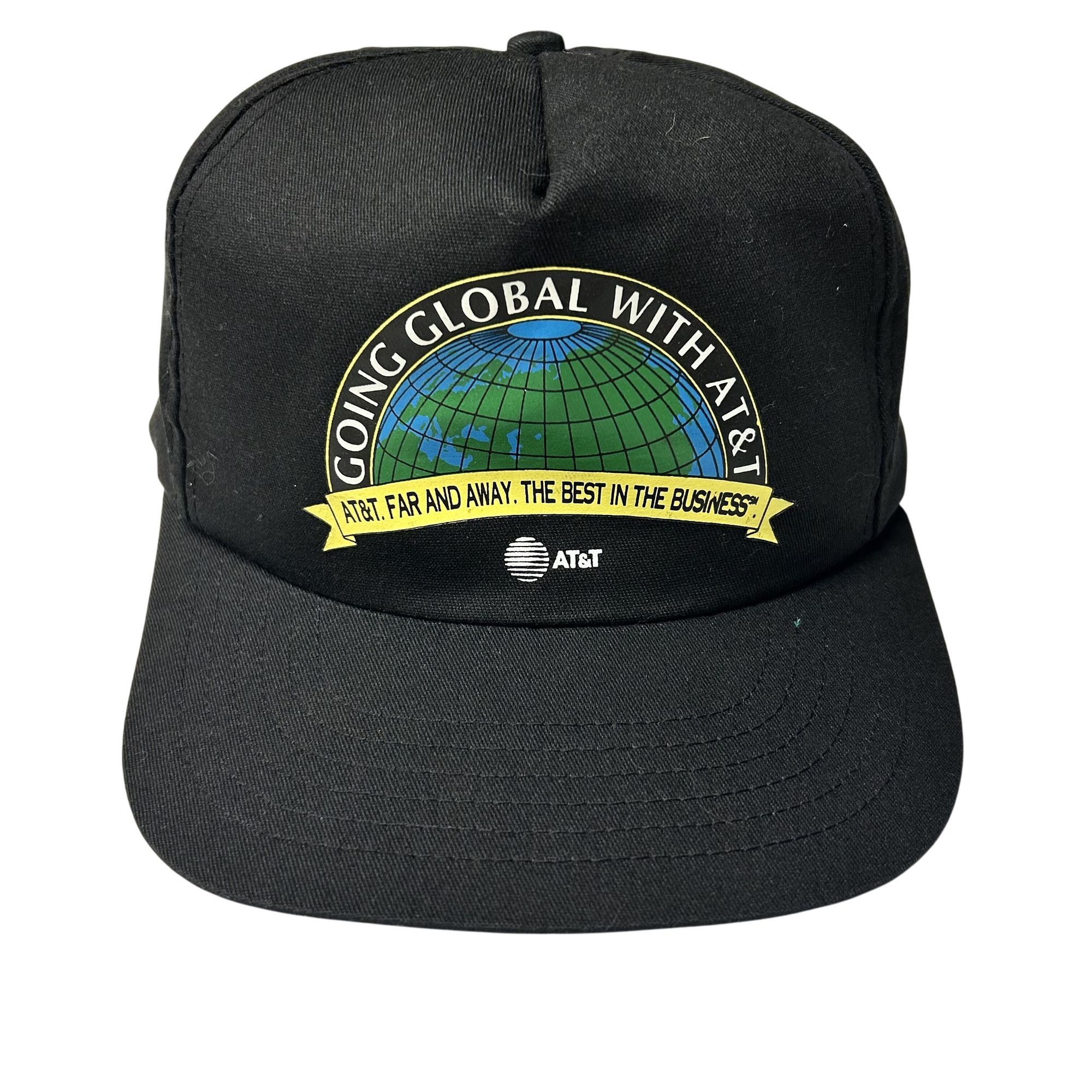 Other 90's AT&T Global Telecommunications Hat Telephone Snapback Size ONE SIZE - 1 Thumbnail