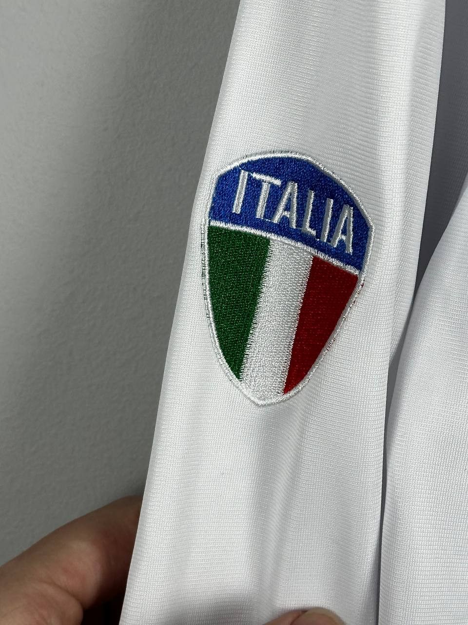 Vintage Vintage Italia Blockcore White Rare Y2K Track Jacket Size US M / EU 48-50 / 2 - 6 Thumbnail