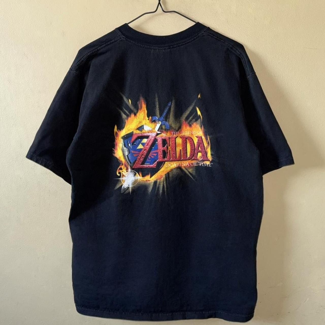 Nintendo Vintage N64 The Legend of Zelda Ocarina of Time Gaming Tee Size US XL / EU 56 / 4 - 1 Thumbnail