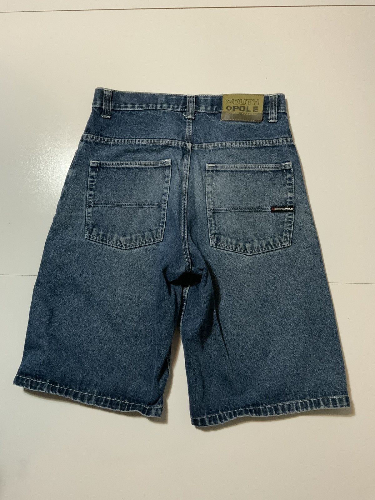 Southpole × Vintage VTG Y2K 2000s Southpole Baggy Hip Hop Denim Jean Shorts Size US 34 / EU 50 - 3 Thumbnail