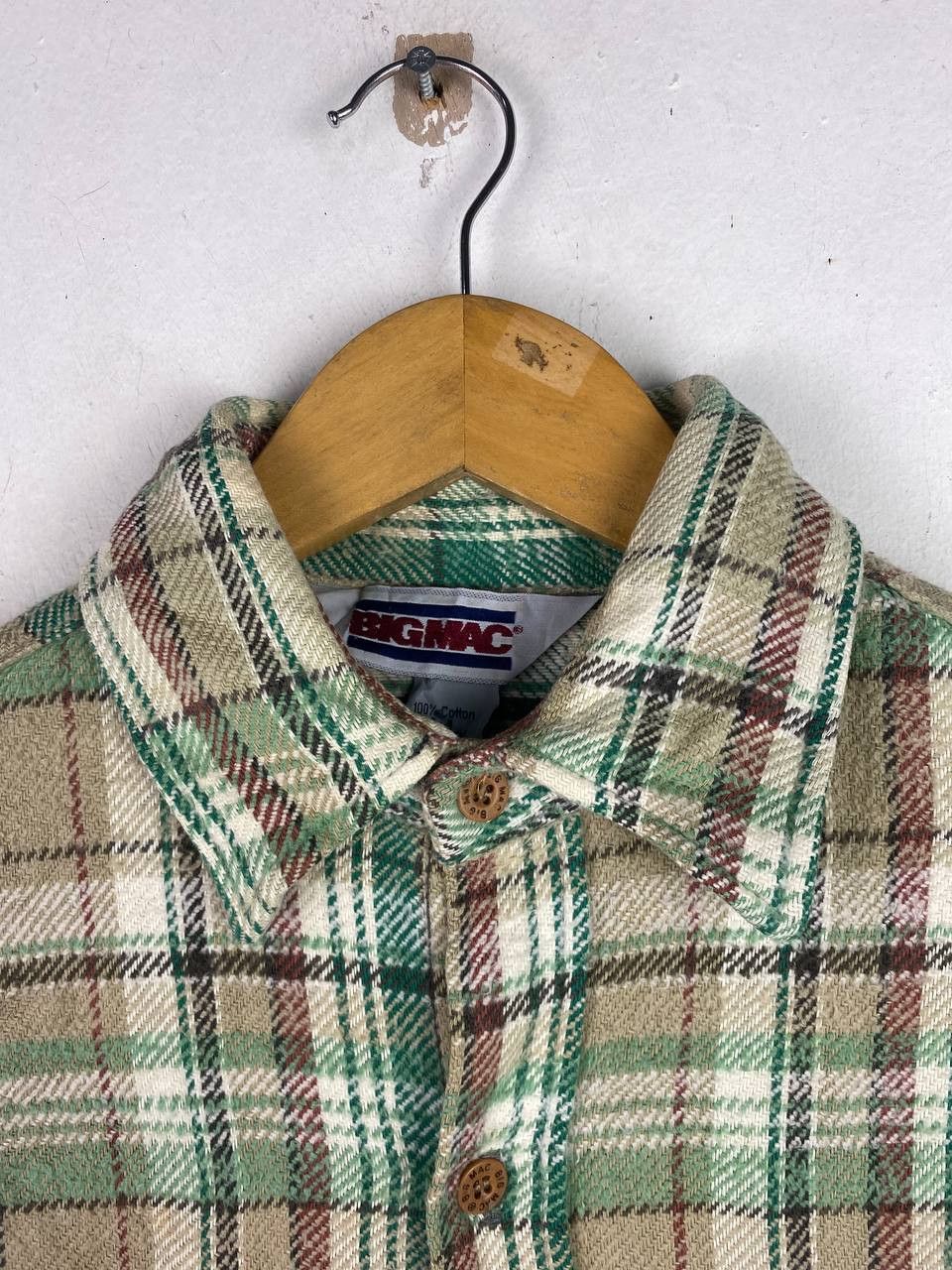 Big Mac vintage big mac checkered flannel shirt nice design Size US M / EU 48-50 / 2 - 2 Thumbnail