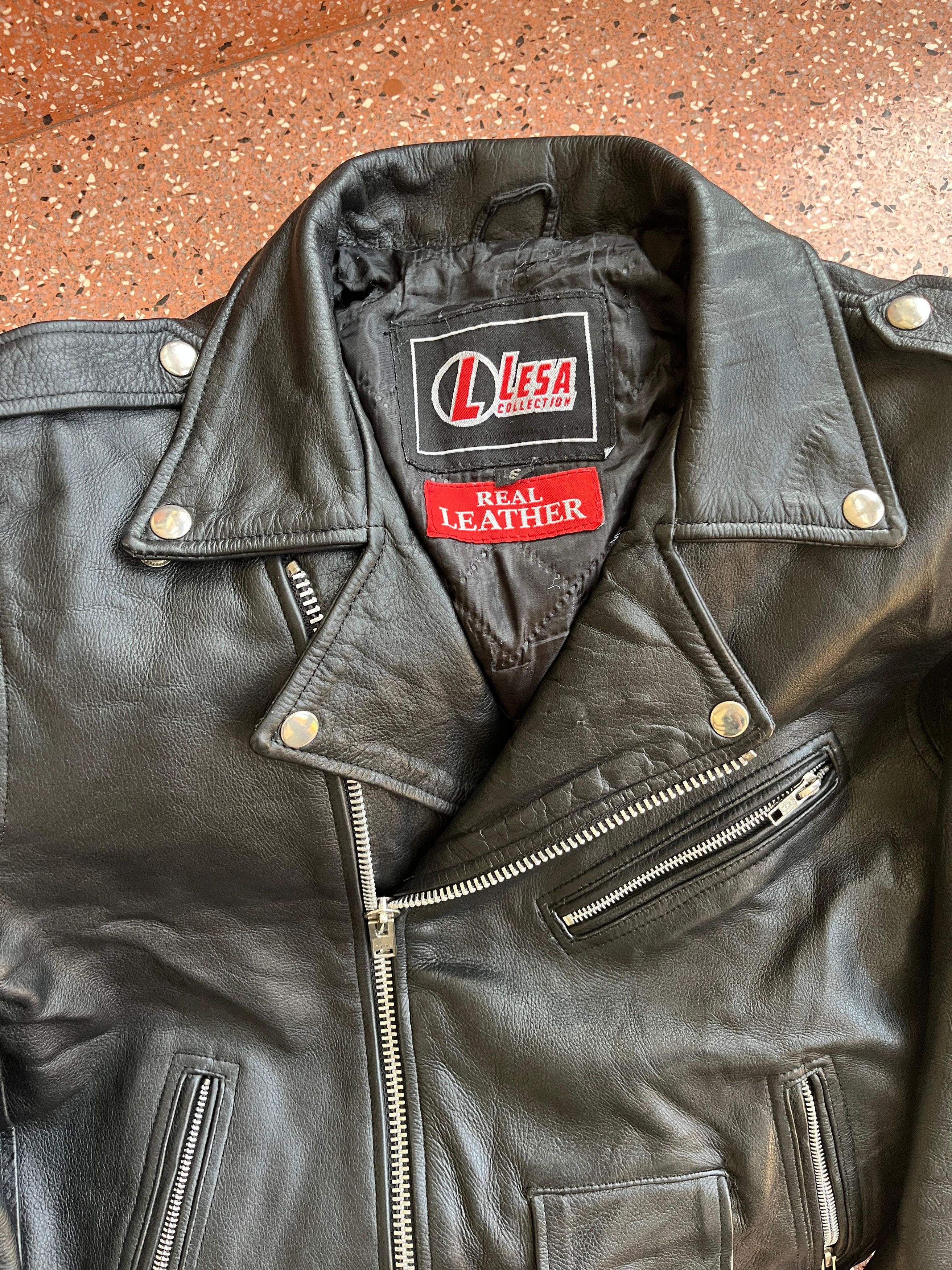Leather LEATHER VINTAGE X CUSTOM DESIGN Size US S / EU 44-46 / 1 - 4 Thumbnail