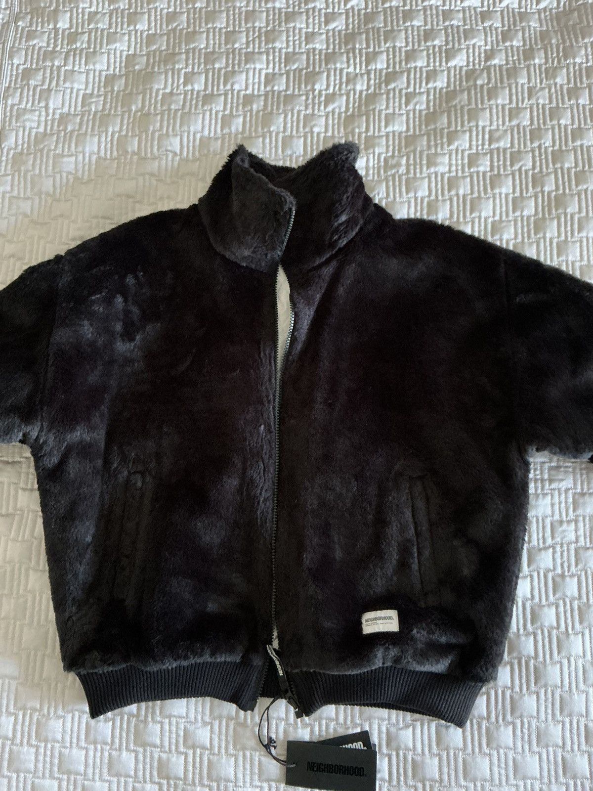 Neighborhood NEIGHBORHOOD FUR LOGO JACKET Black Size Large New Size US L / EU 52-54 / 3 - 2 Thumbnail