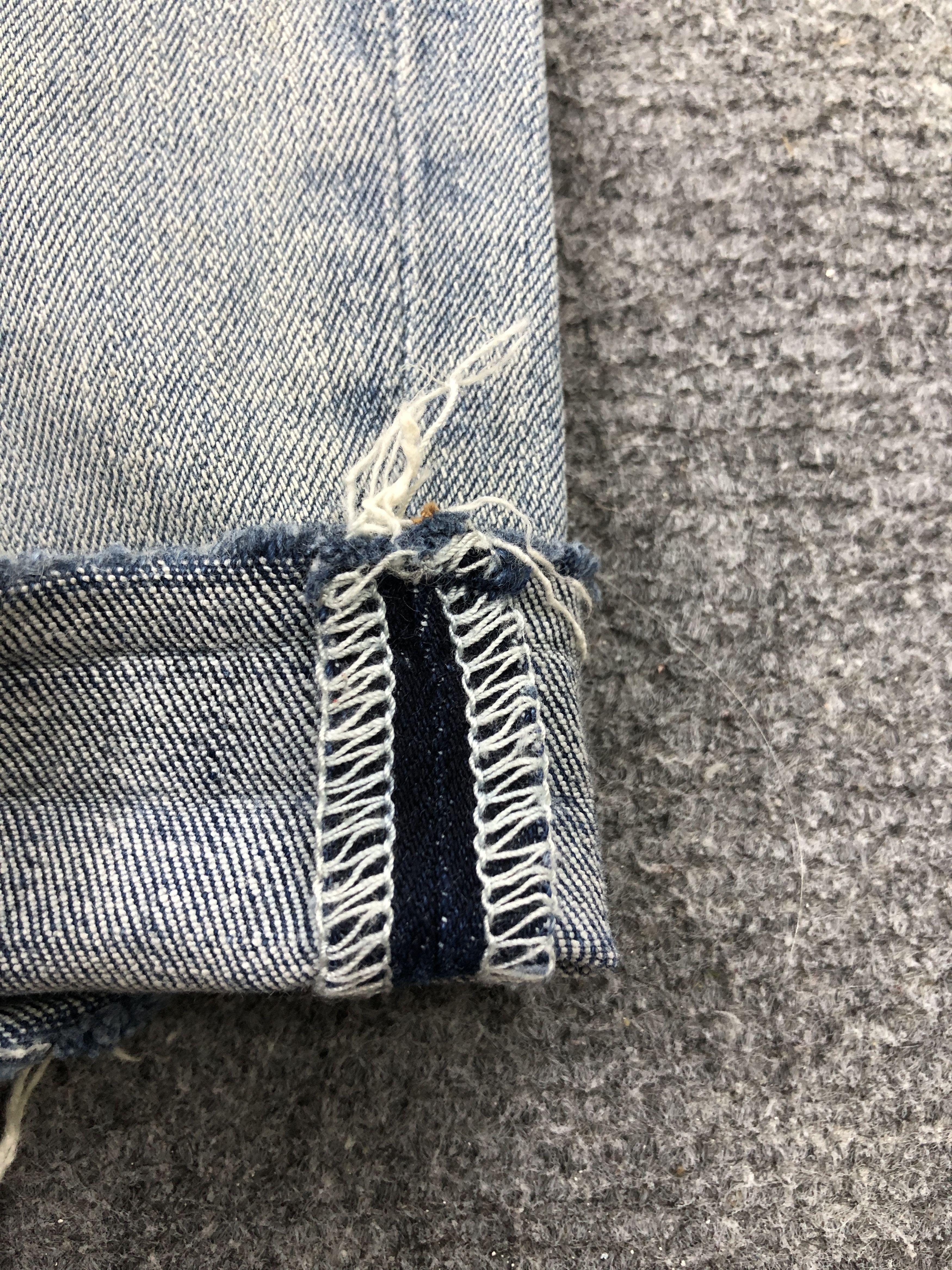 MOUSSY Vintage Azul By Moussy Distressed Jeans DP2432 Size US 30 / EU 46 - 7 Thumbnail