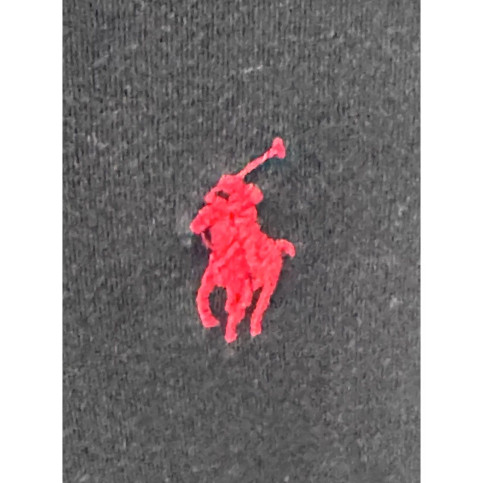 Polo Ralph Lauren Polo Ralph Lauren POLO SHIRT XL Charcoal Black Red Pony Multicolor Men Long Sleeve Shirt Size US XL / EU 56 / 4 - 2 Thumbnail