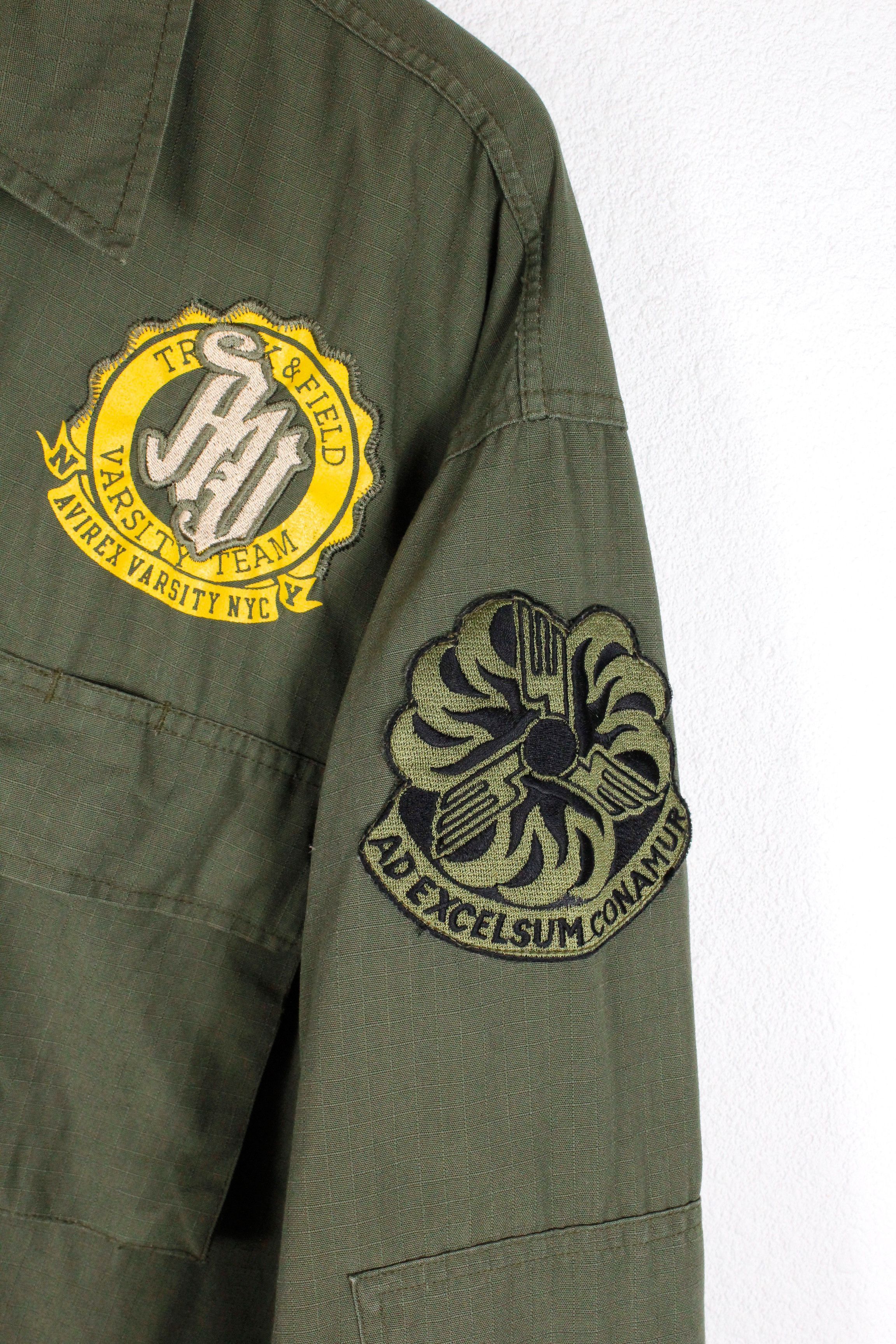 Avirex Vintage Avirex Varsity Track Field Flight M-65 Jacket 90s Size US L / EU 52-54 / 3 - 4 Thumbnail